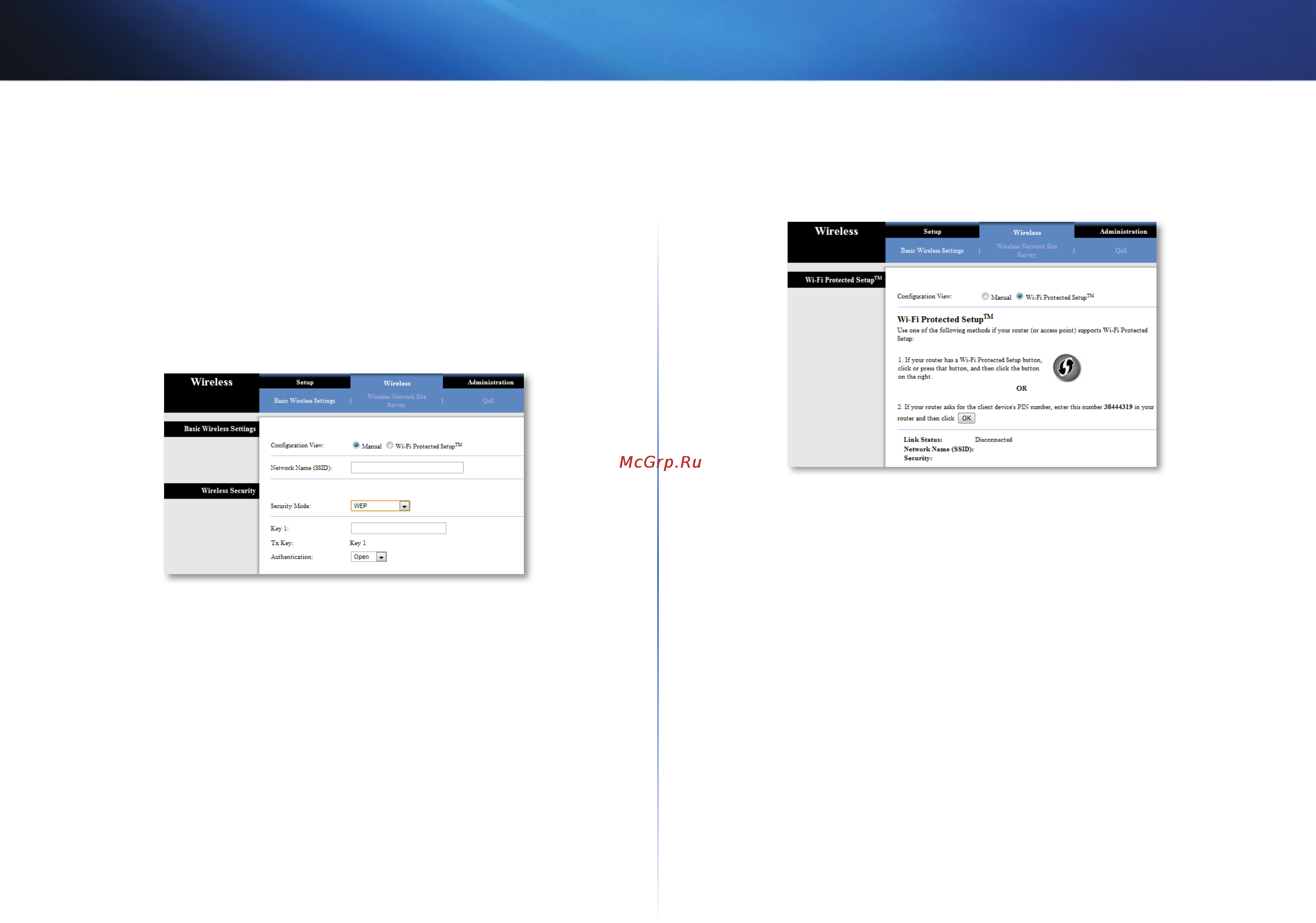 Linksys WUMC710 [44/289] Wi fi protected setup