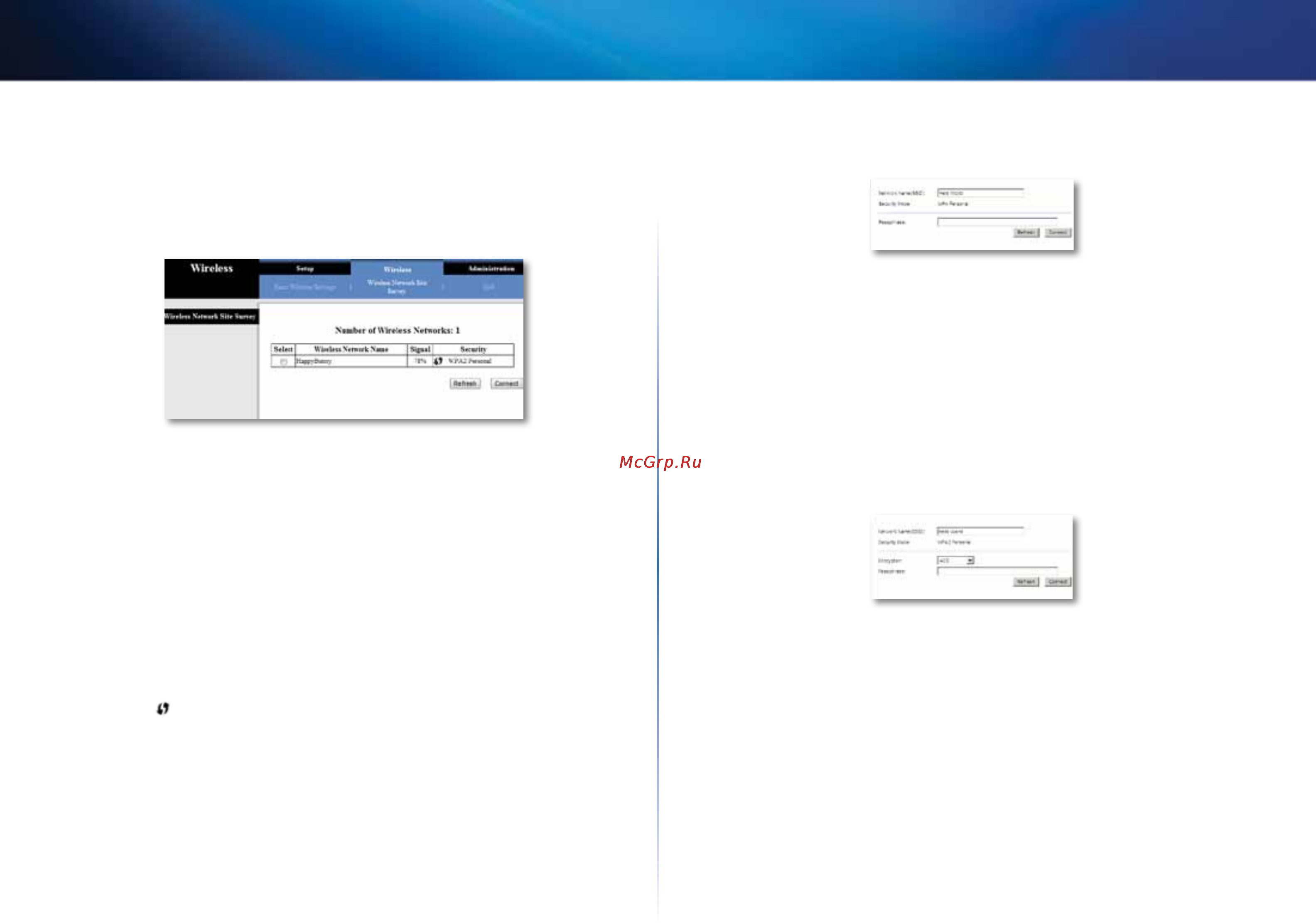 Linksys WUMC710 [79/289] Wireless wireless network site survey