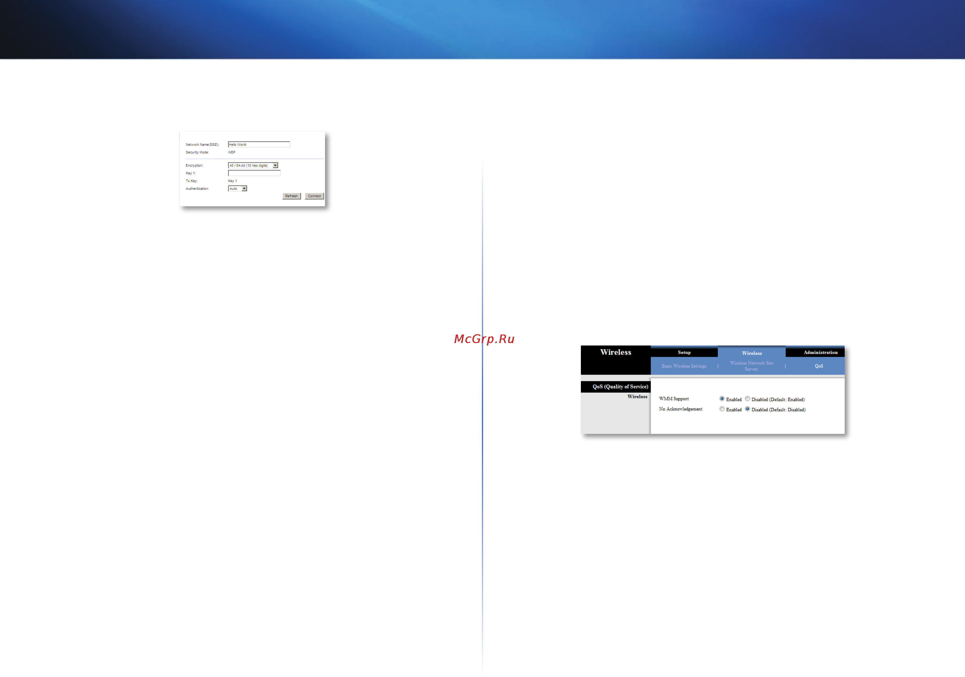 Linksys WUMC710 [97/289] Wireless qos inalámbrico qos