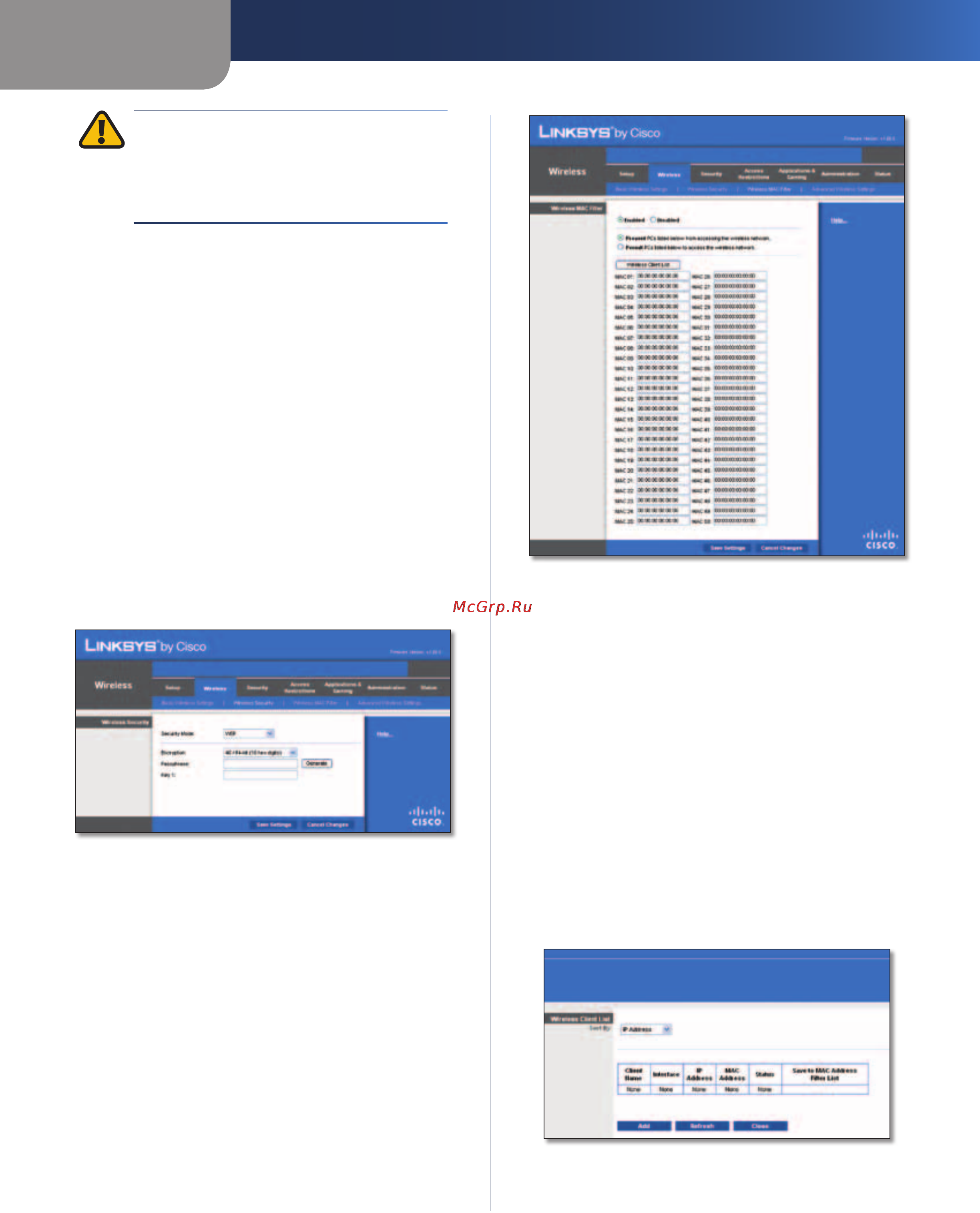 Linksys WRT310N [17/53] Advanced configuration