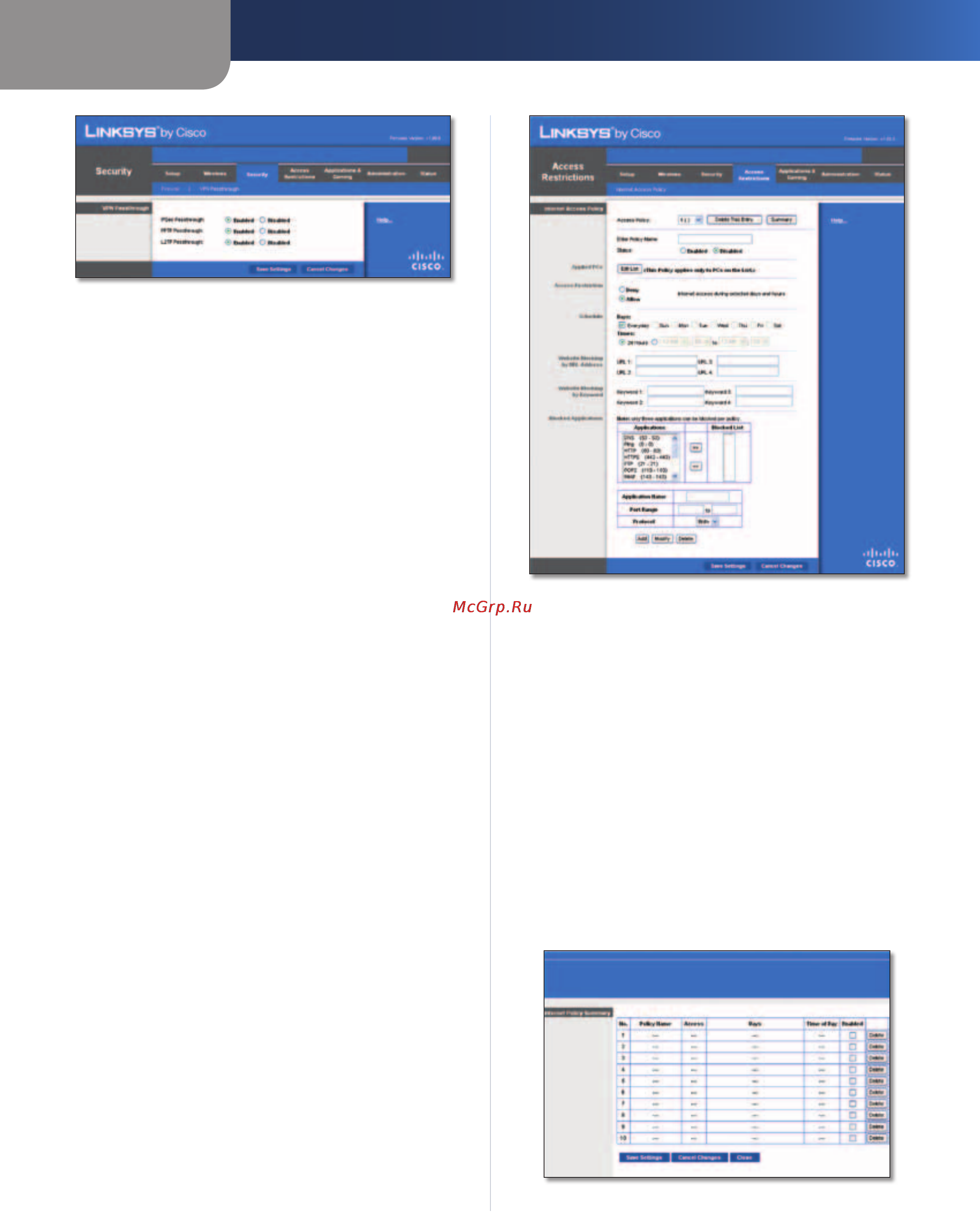 Linksys WRT310N [20/53] Advanced configuration