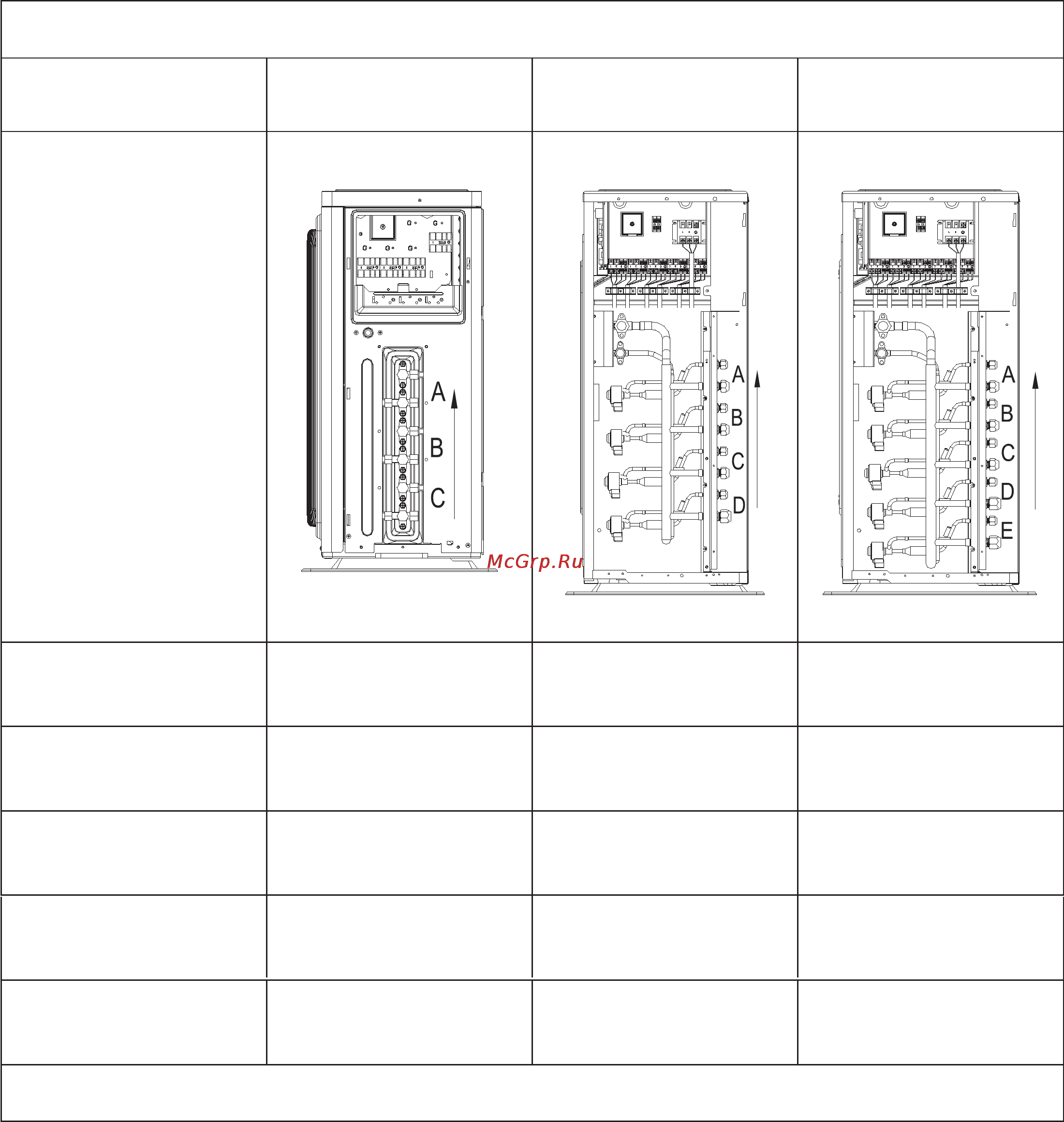 Haier 4U26HS1ERA [40/82] Schema per l installazione dell unità interna ed esterna