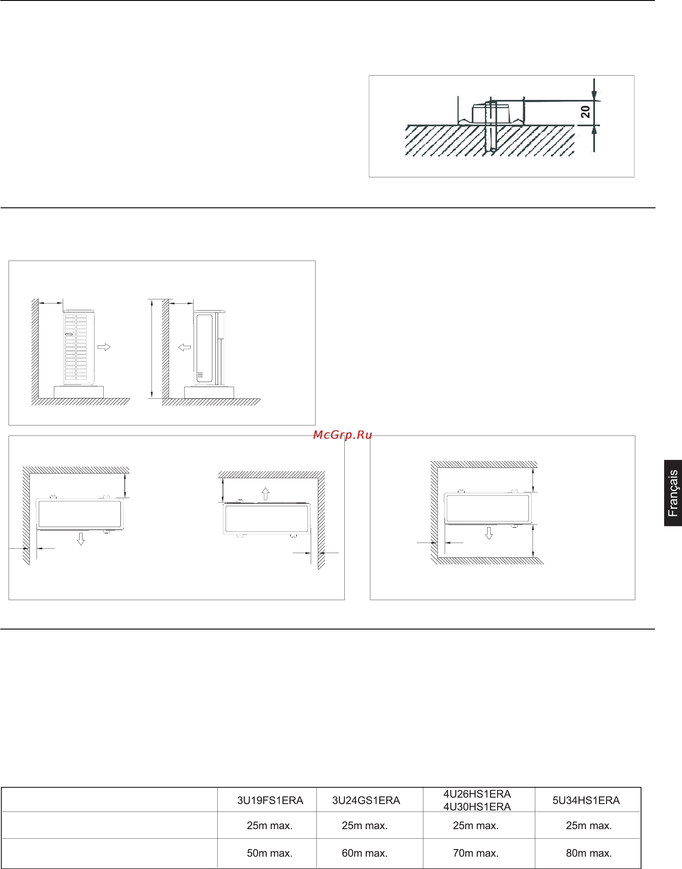 Haier 4U26HS1ERA [57/82] Guide d installation de l unité extérieure