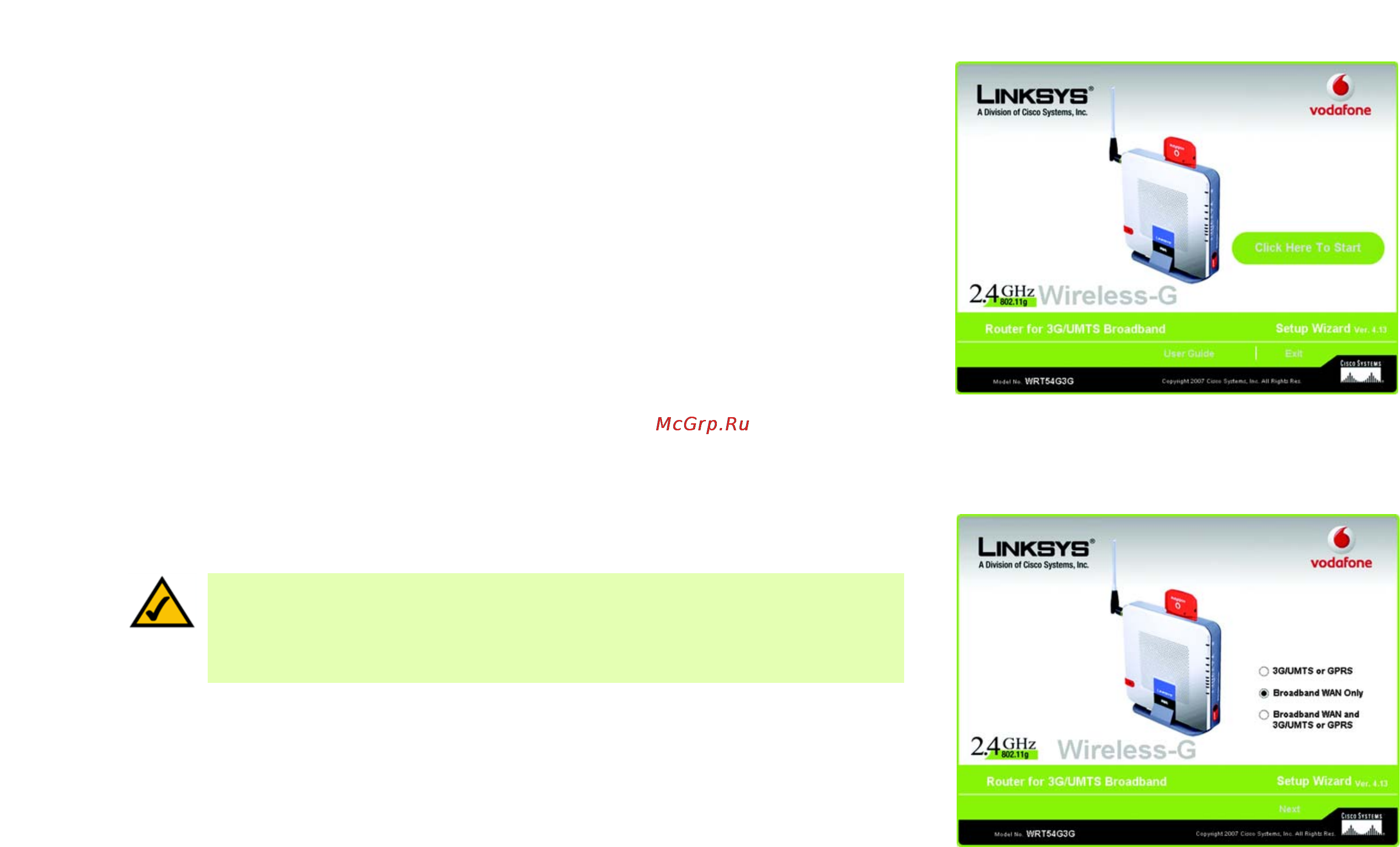 Linksys WRT54G3G Инструкция по эксплуатации онлайн [39/165] 46400