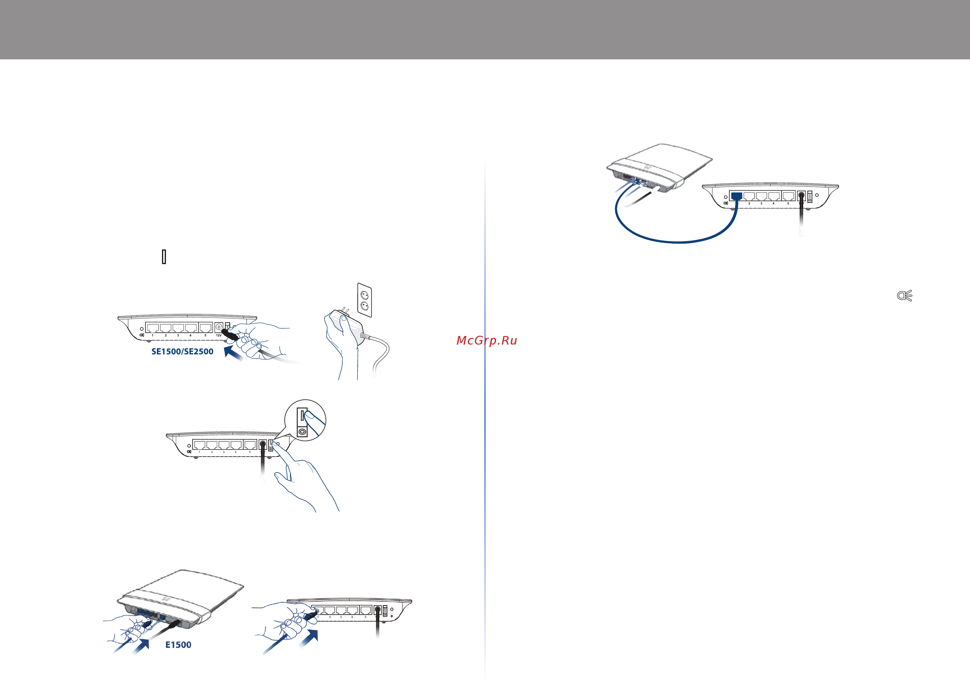 Linksys SE2500 [16/22] Instalar o switch