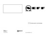 Neff T67S76N0 Инструкция по эксплуатации