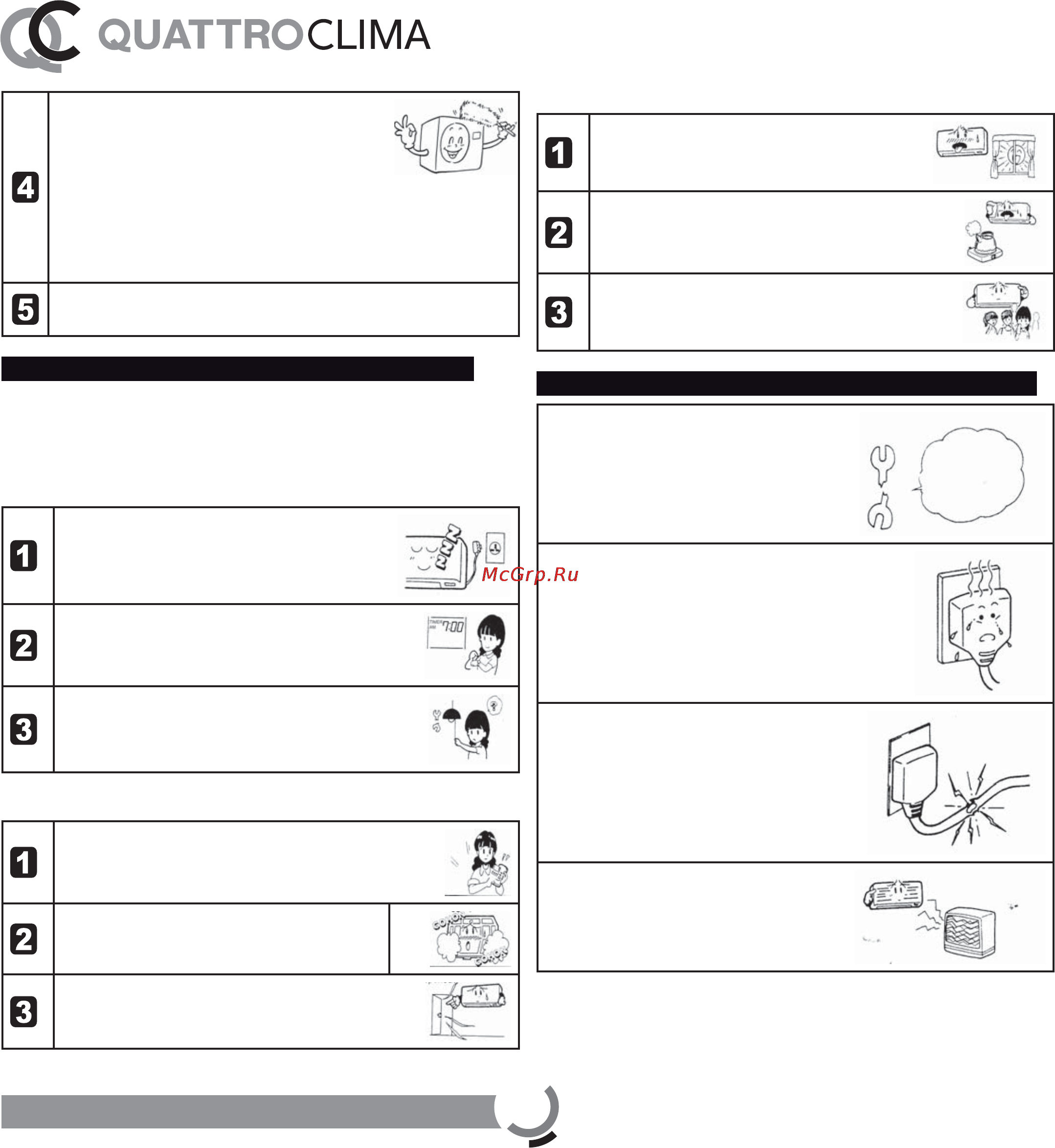 Quattroclima NORD POLO QV/QN–F24WA [11/16] User s manual 11