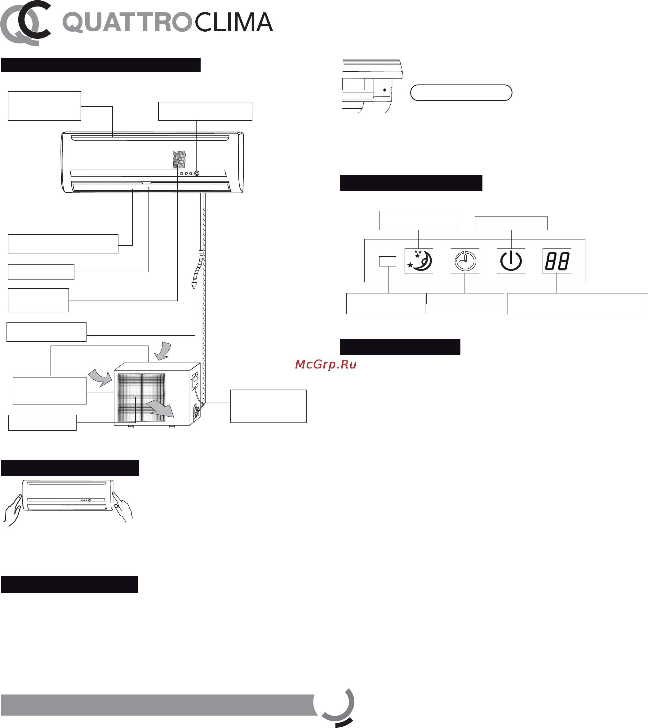 Quattroclima NORD POLO QV/QN–F7WA [7/16] User s manual 7