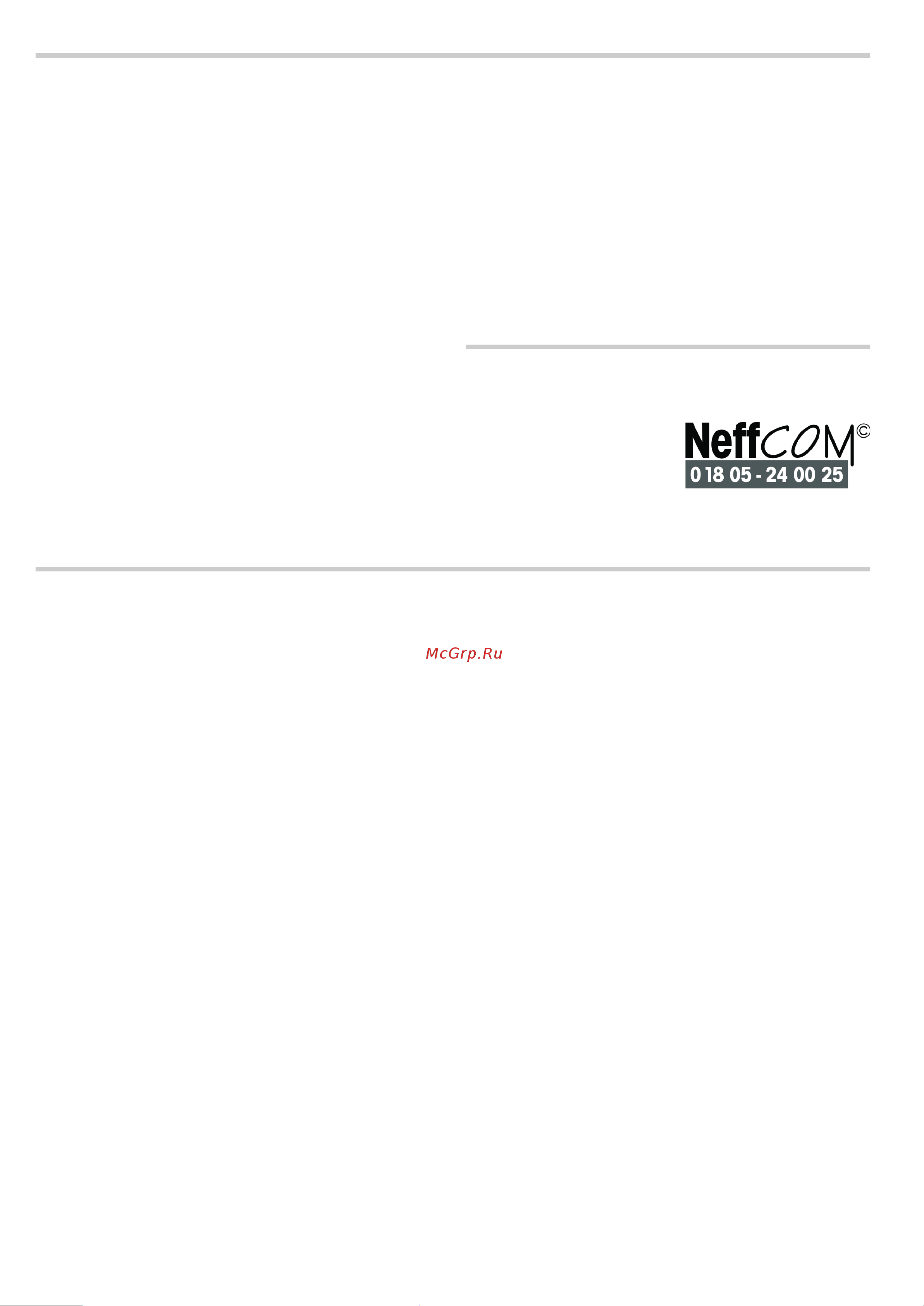 Neff N14D30N2 [19/60] Inhaltsverzeichni