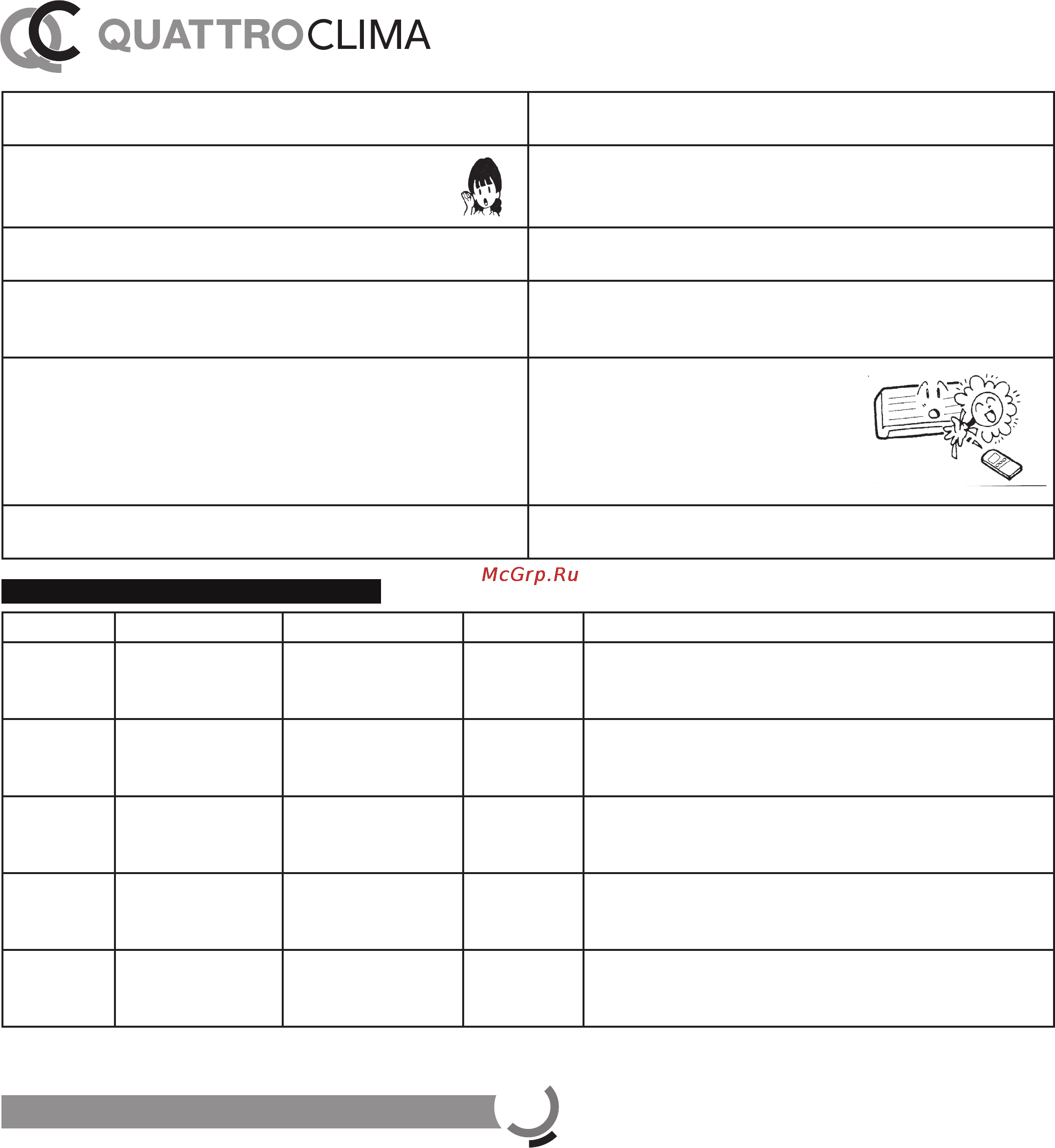Quattroclima FRESCO QV/QN–F7WA [13/16] User s manual 13