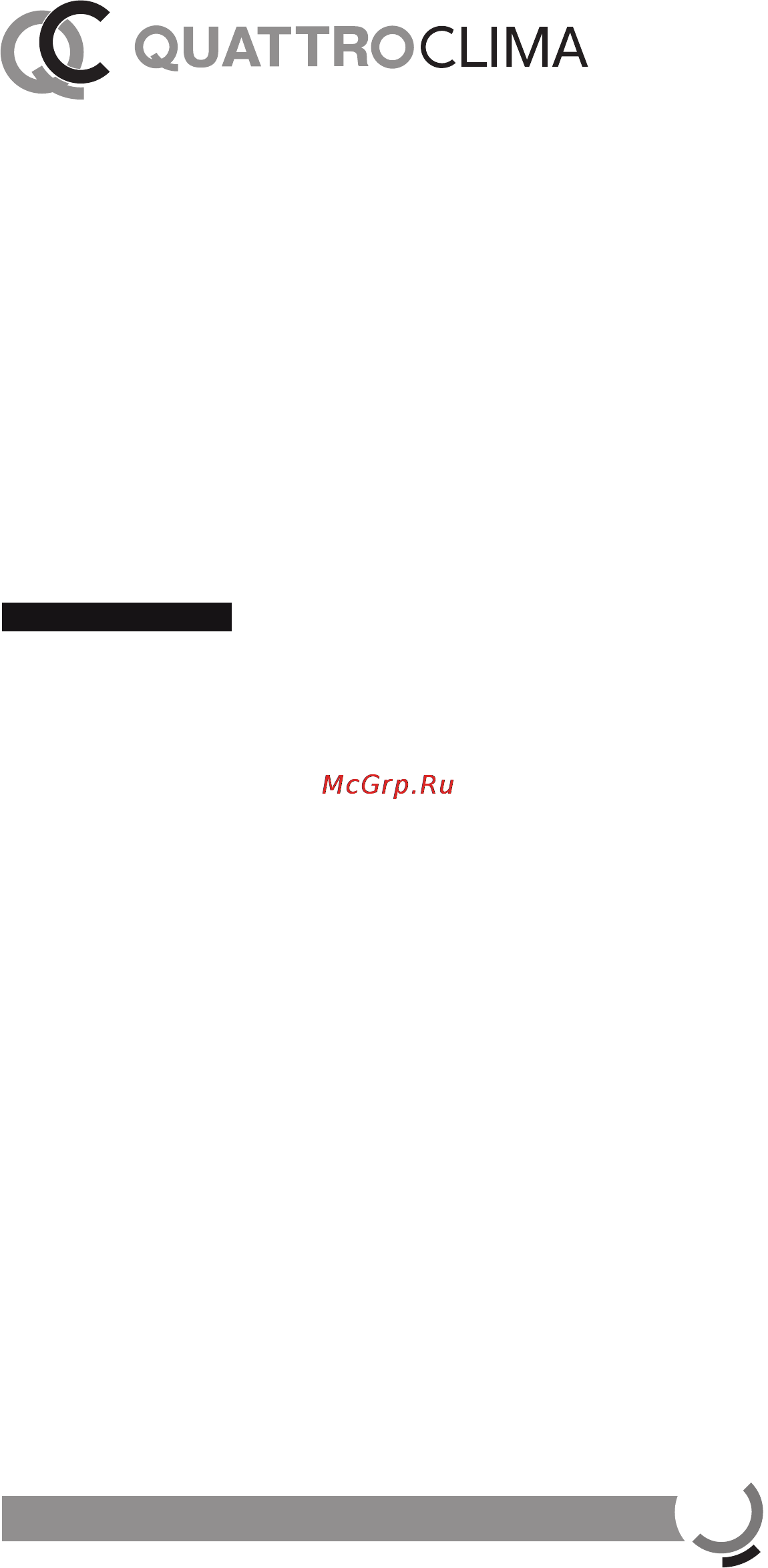 Quattroclima FRESCO QV/QN–F12WA [3/16] User s manual 3