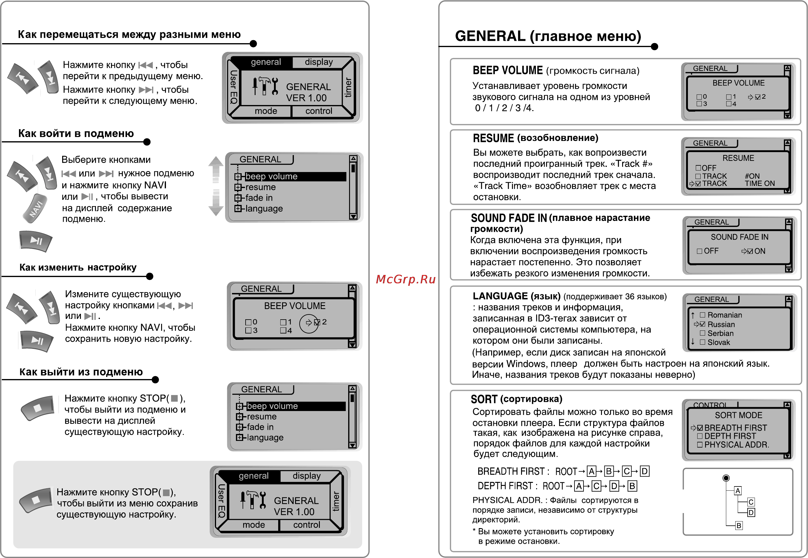 Iriver iMP-700 Инструкция по эксплуатации онлайн [12/28] 46580
