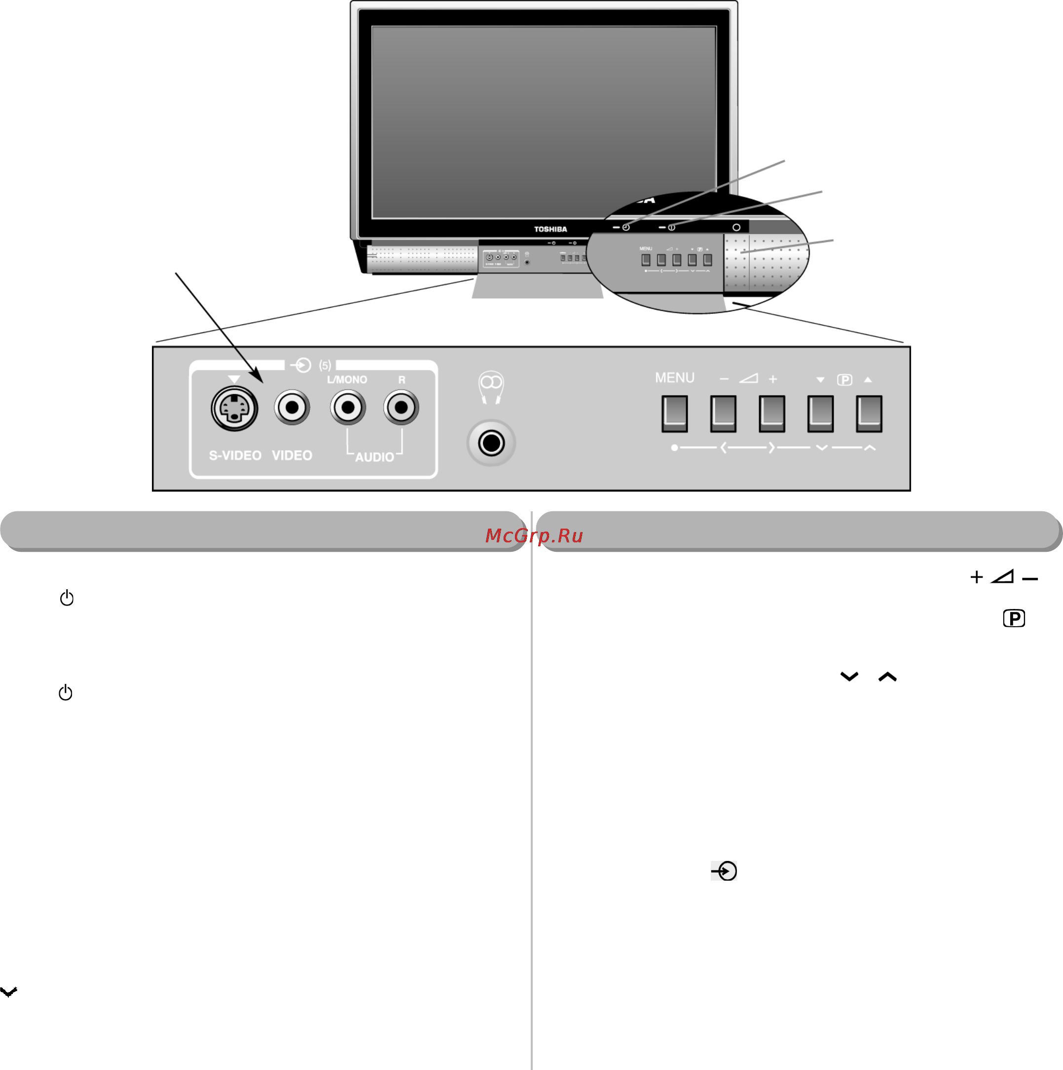 Toshiba ZP38 [7/24] Назначение клавиш и разъемов