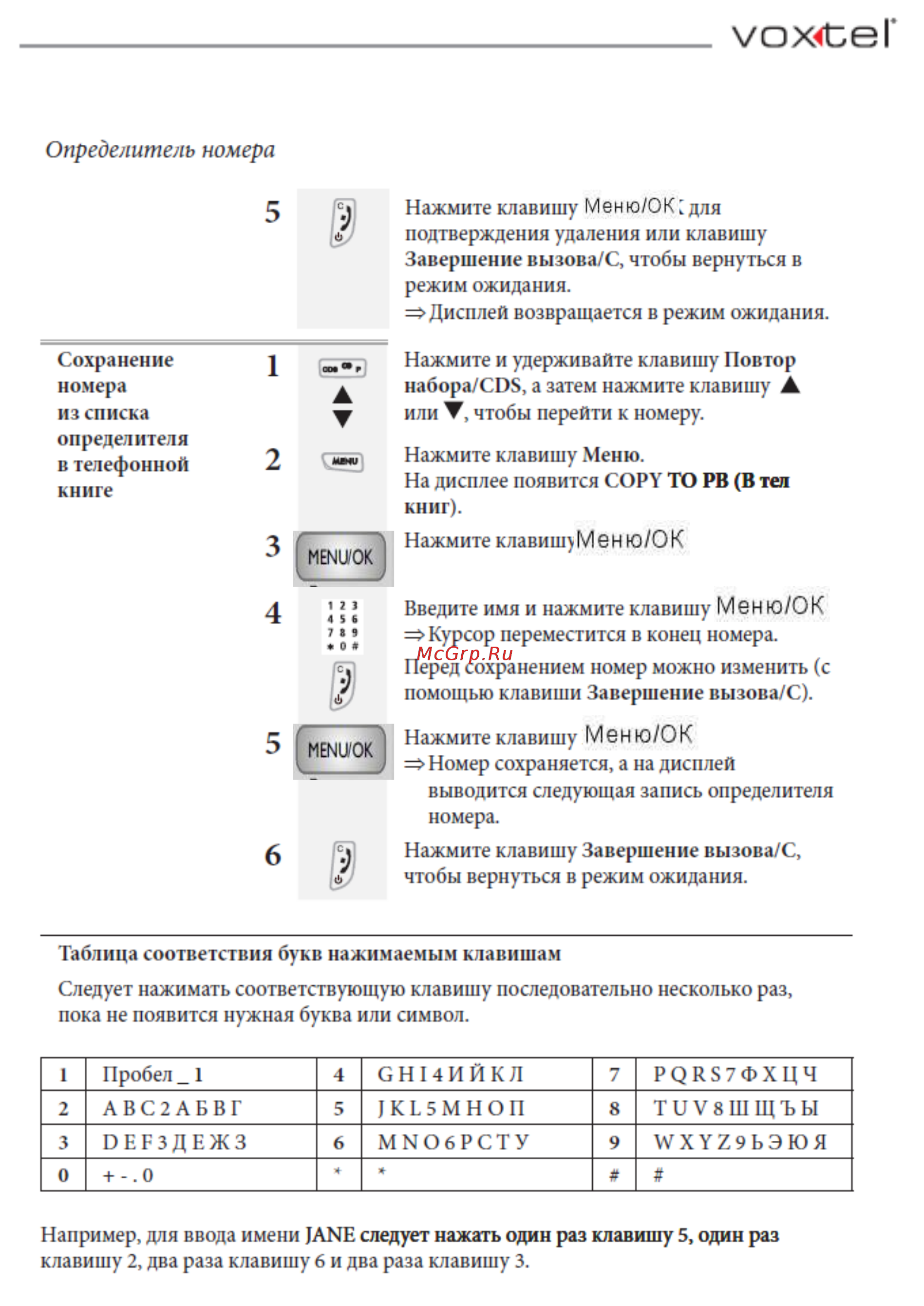 Voxtel Profi 5100 BI Инструкция по эксплуатации онлайн [25/41] 46603