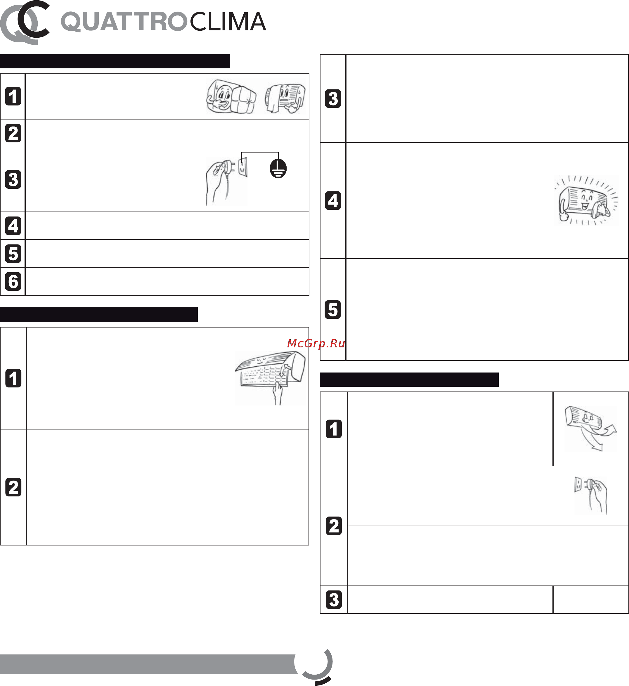 Quattroclima EFFECTO STANDARD QV/QN-ES12WA [12/20] Effecto standard model