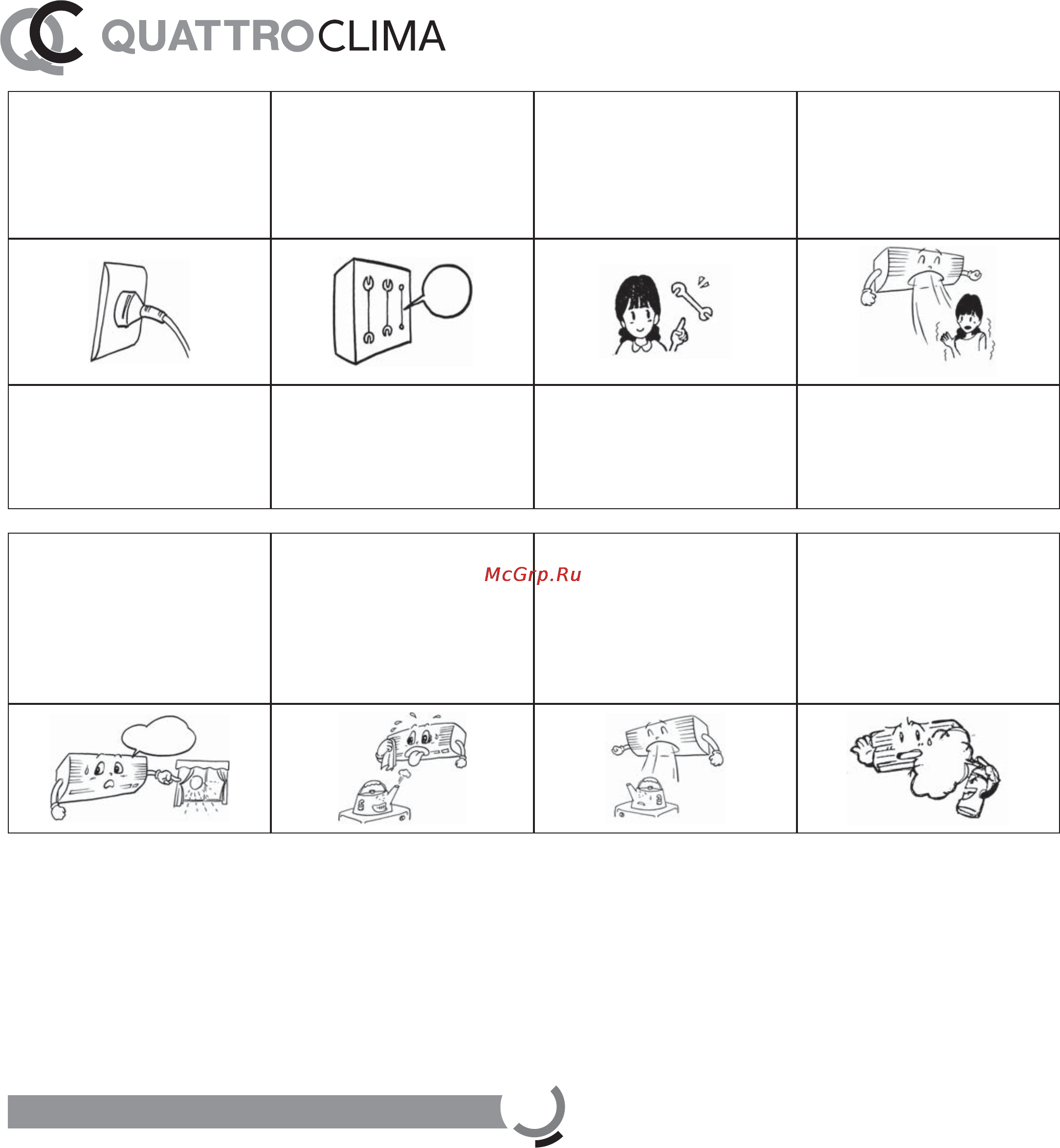 Quattroclima EFFECTO STANDARD QV/QN-ES12WA [7/20] User s manual
