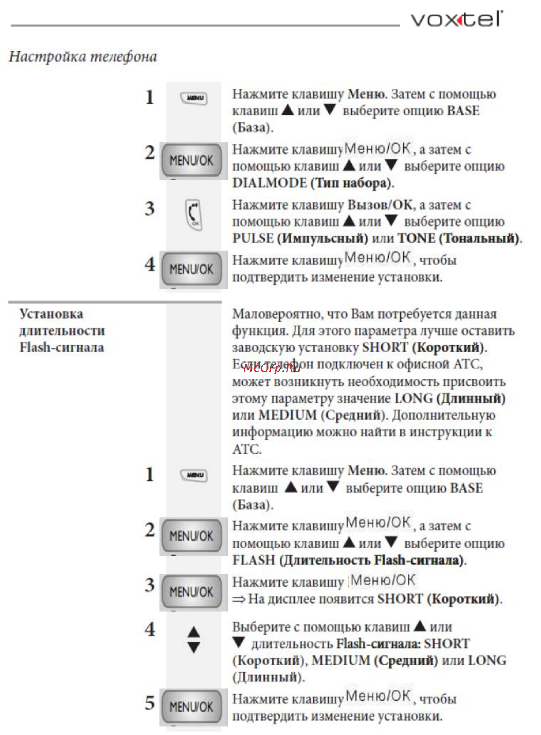 Voxtel Profi 6100 Black Инструкция по эксплуатации онлайн [38/48] 46627