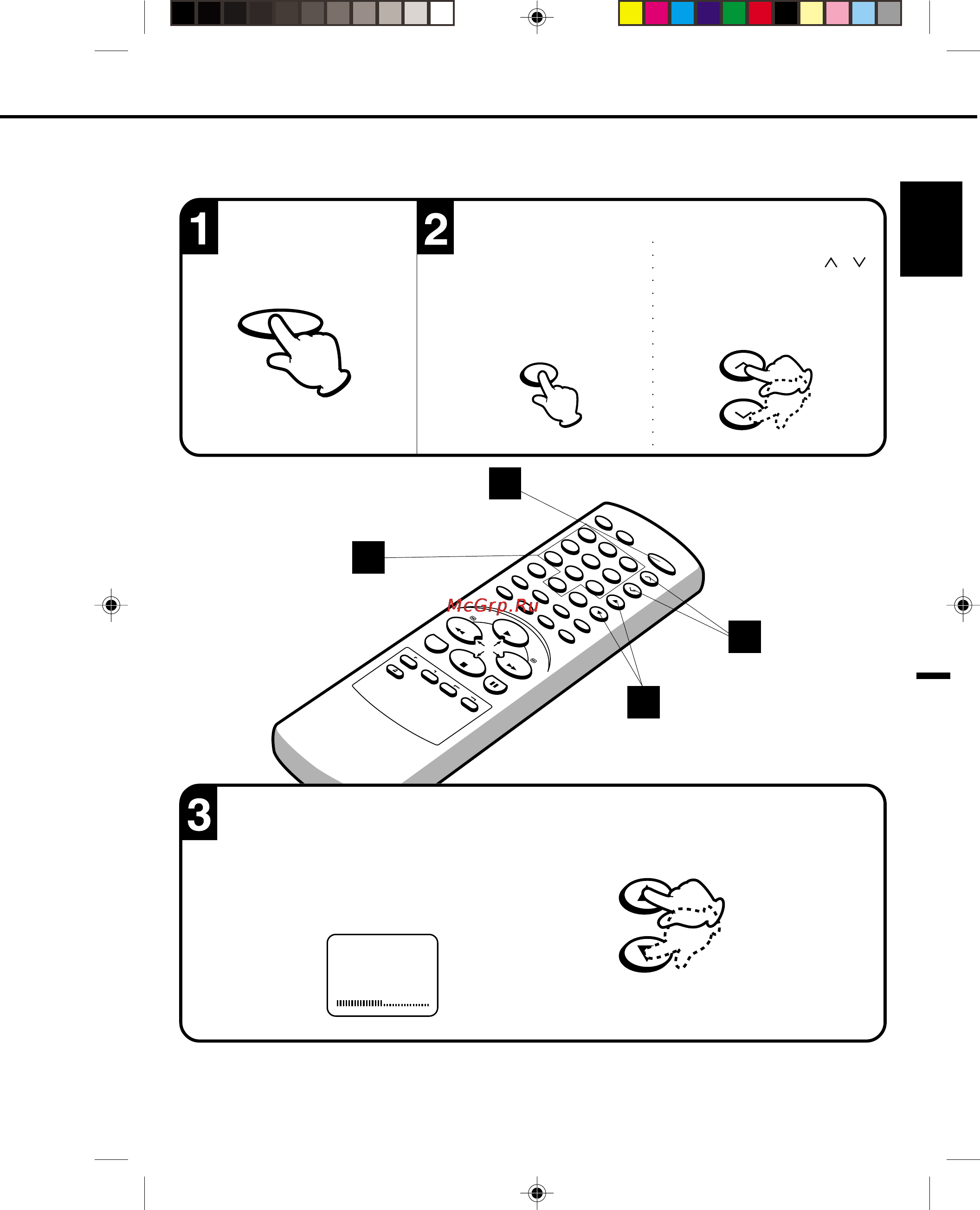 Toshiba VTV21FL3 [15/40] Tv operation