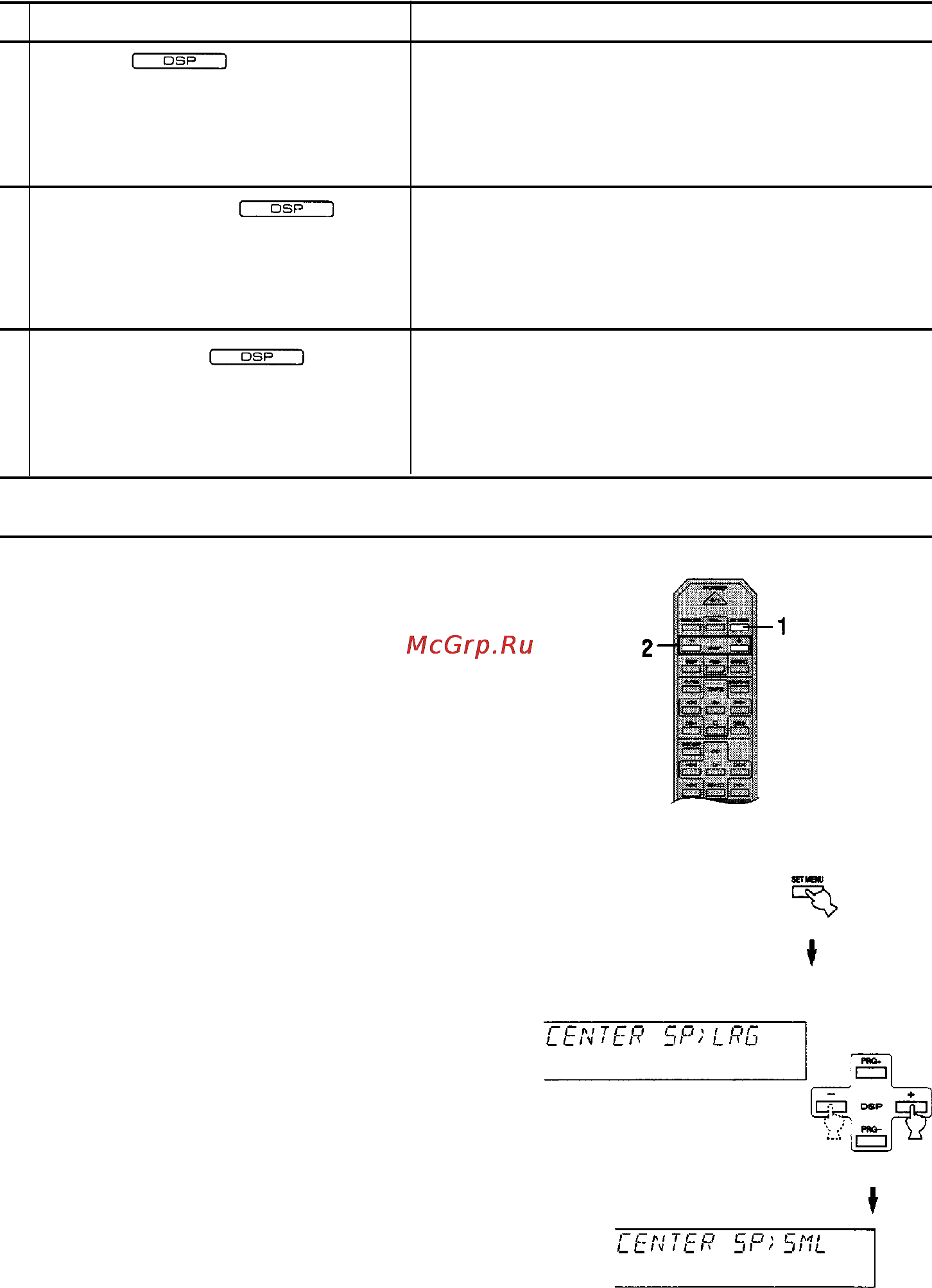 Yamaha RX-V396RDS [42/57] Set menu
