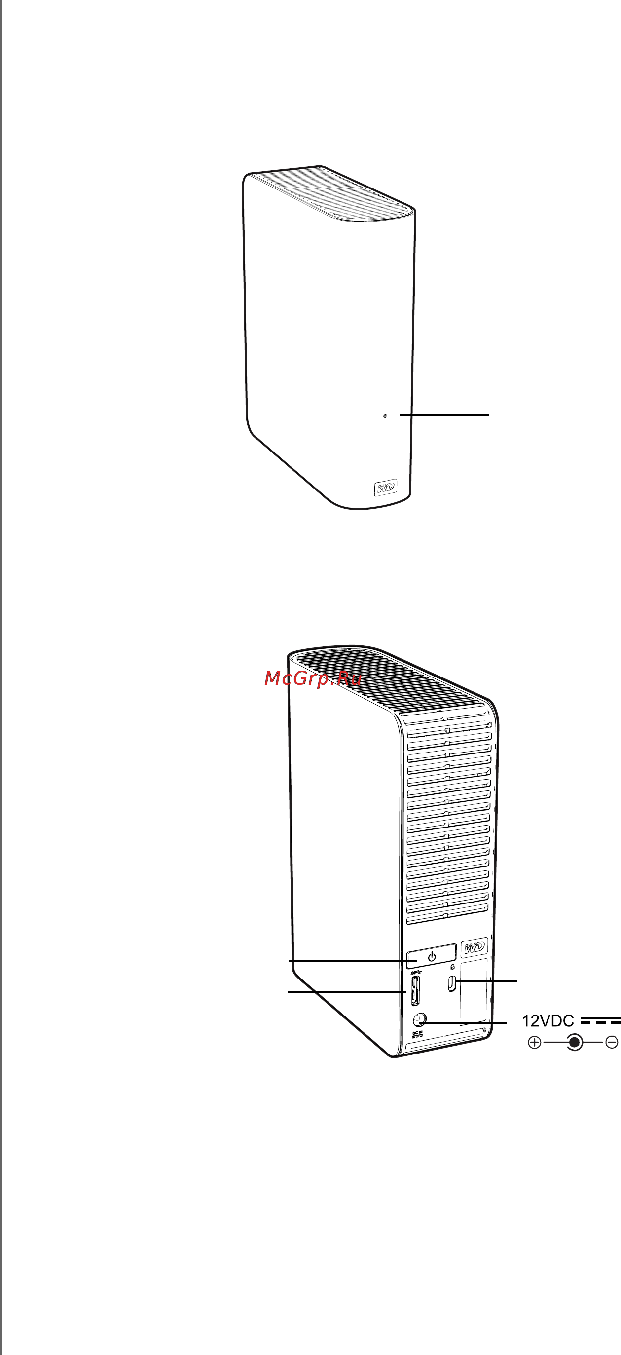 Western Digital 1Tb WDBABP0010HCH-EESN [7/22] Внешний вид