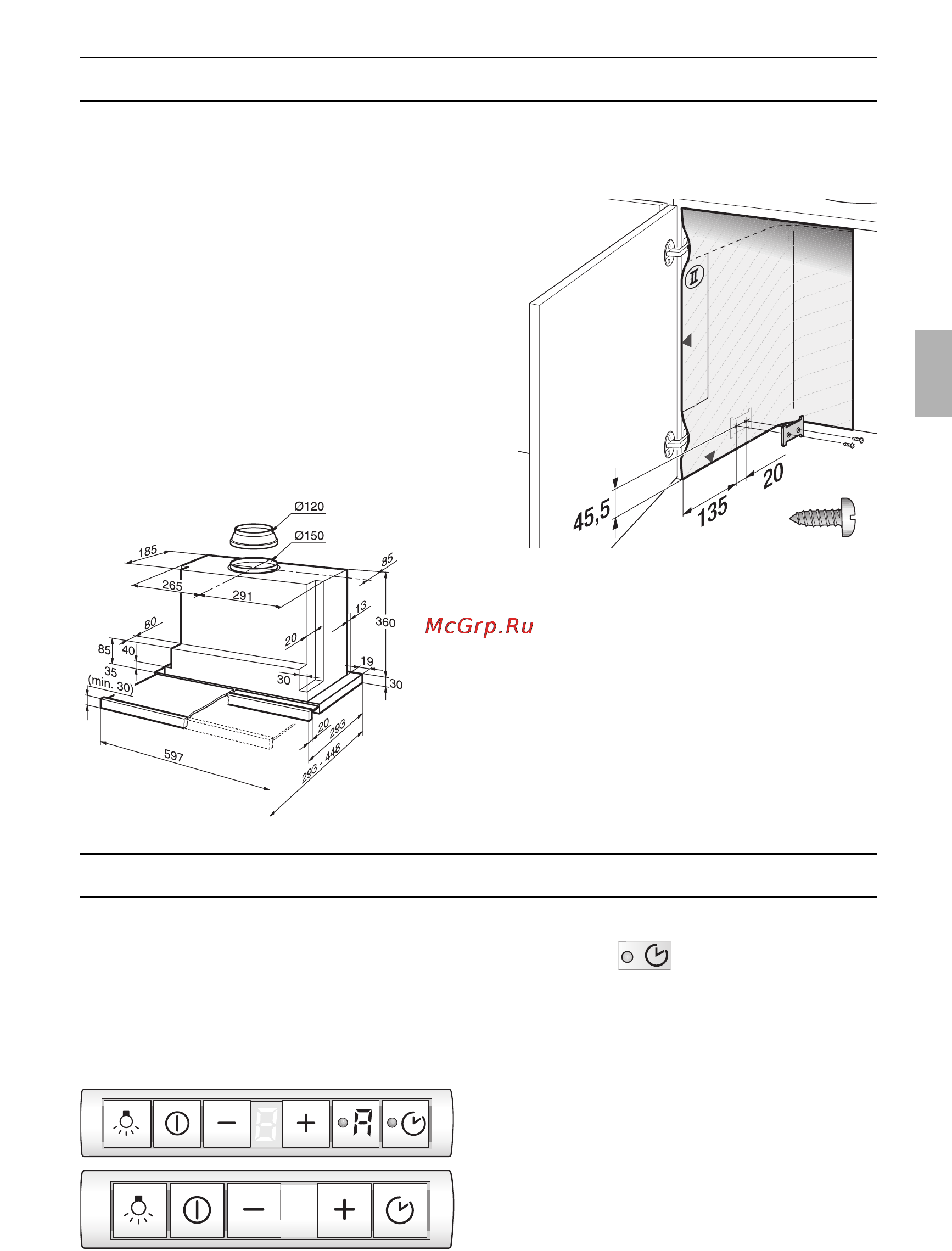 Neff D4692X0 [31/116] Preparing the wall cupboard