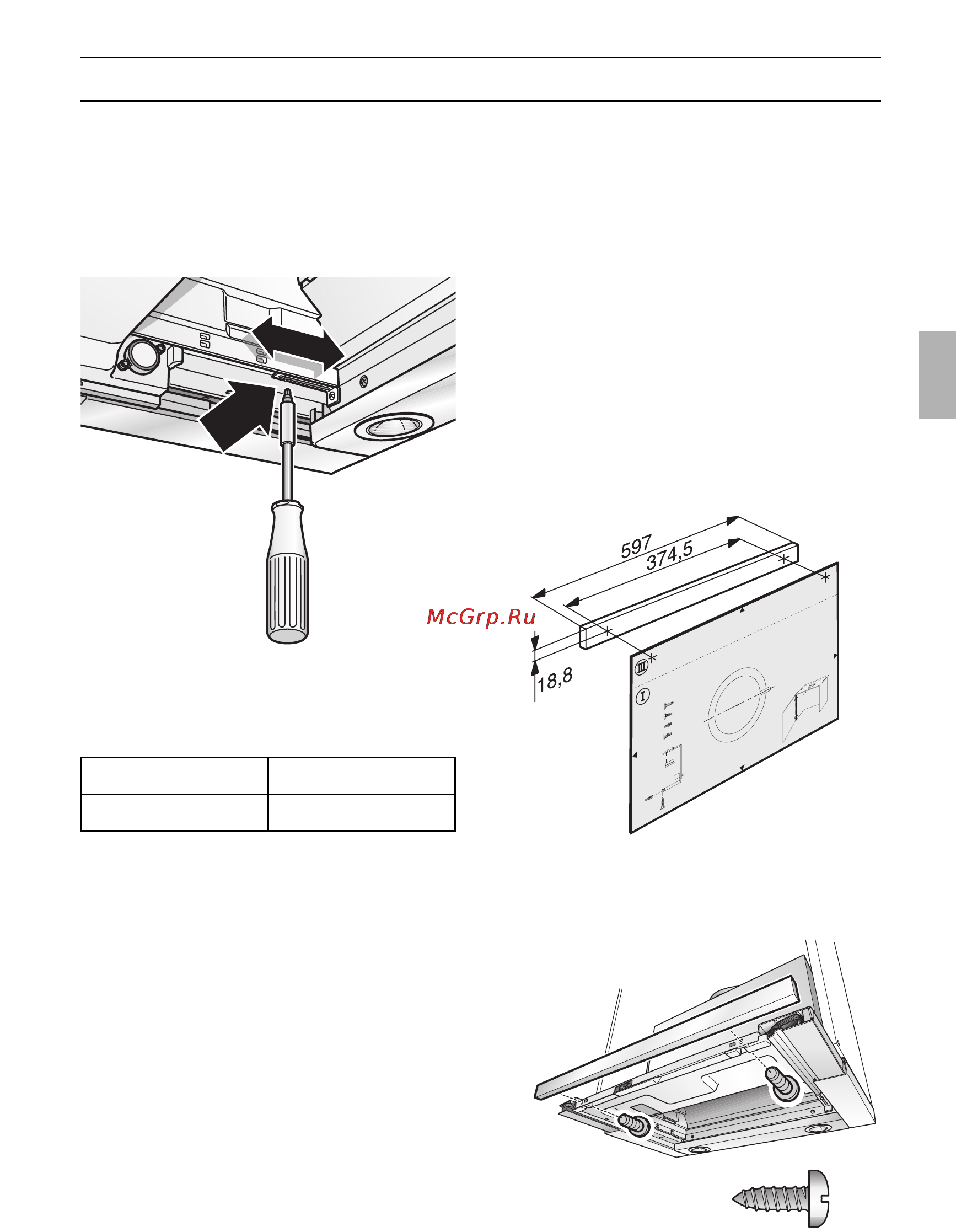 Neff D4692X0 [33/116] Fitting into wall cupboard