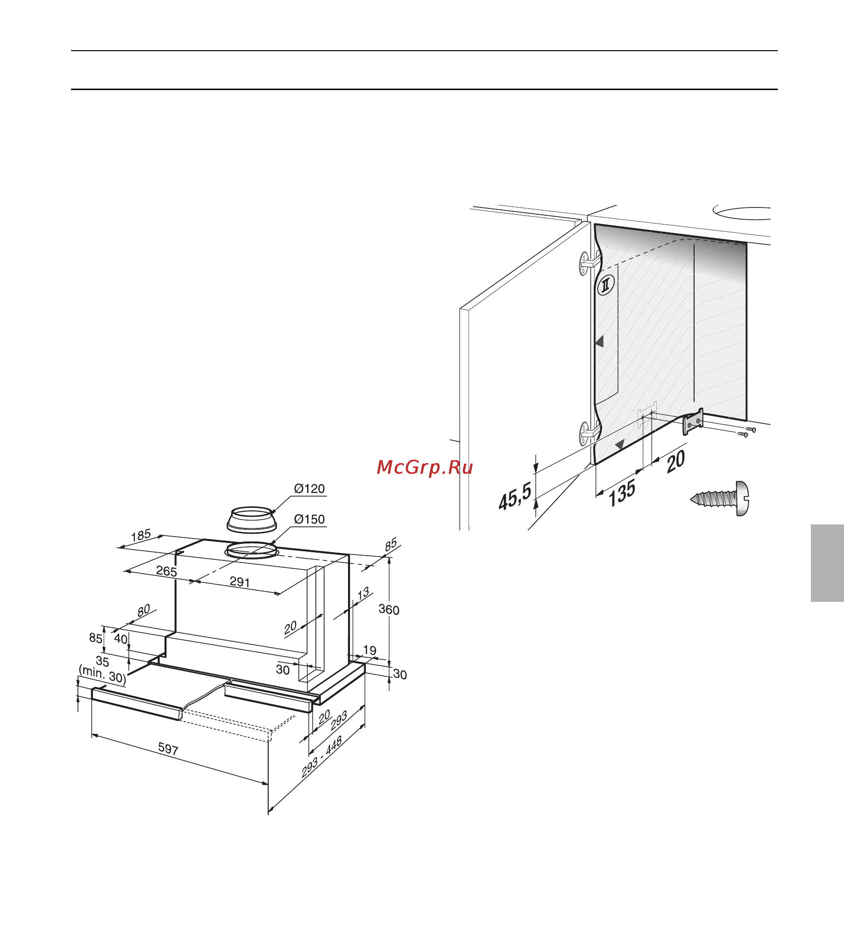Neff D4692X0 [79/116] Preparazione del pensile