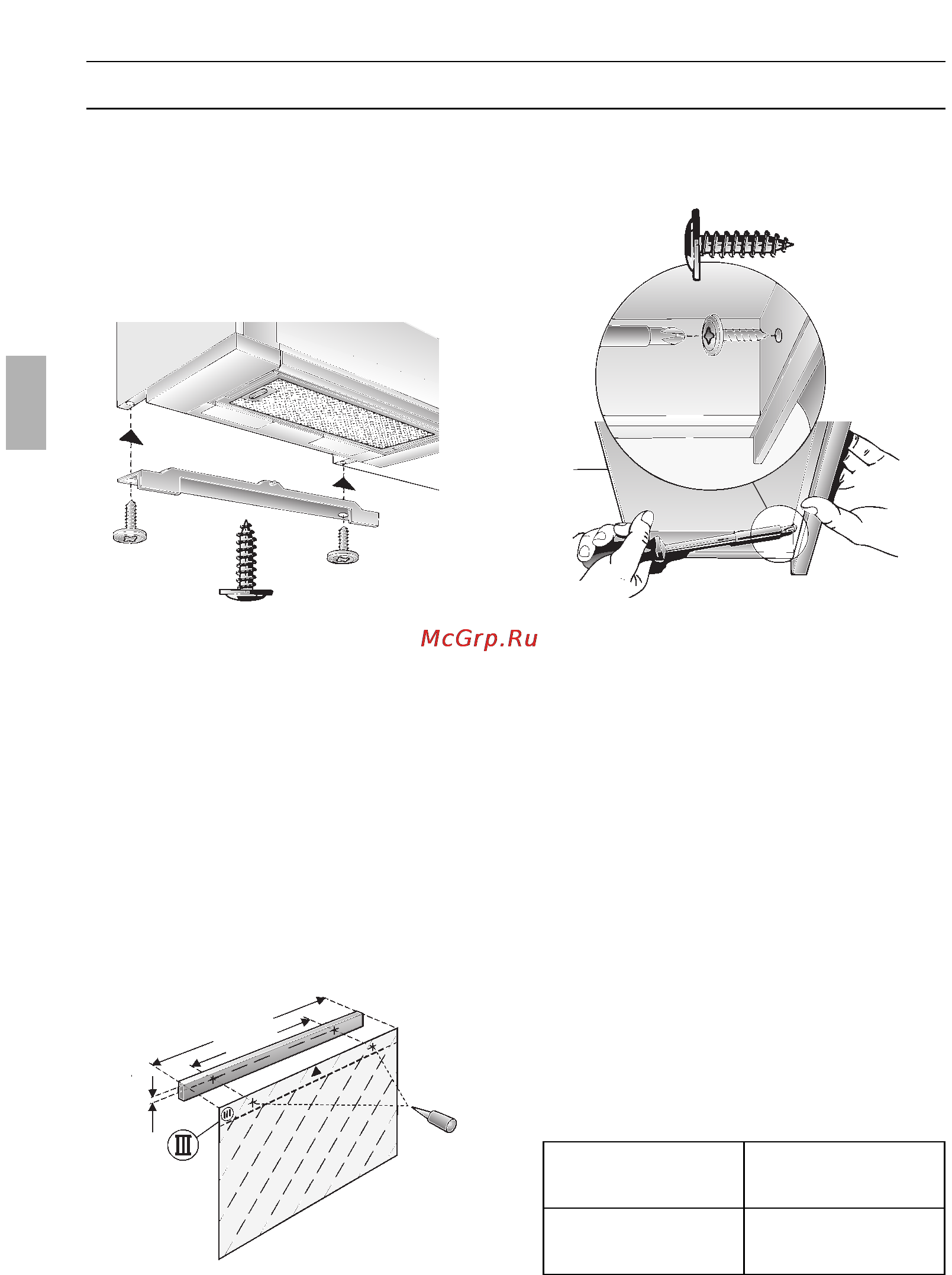Neff D4644X0 [28/96] Installation inside the wall cupboard