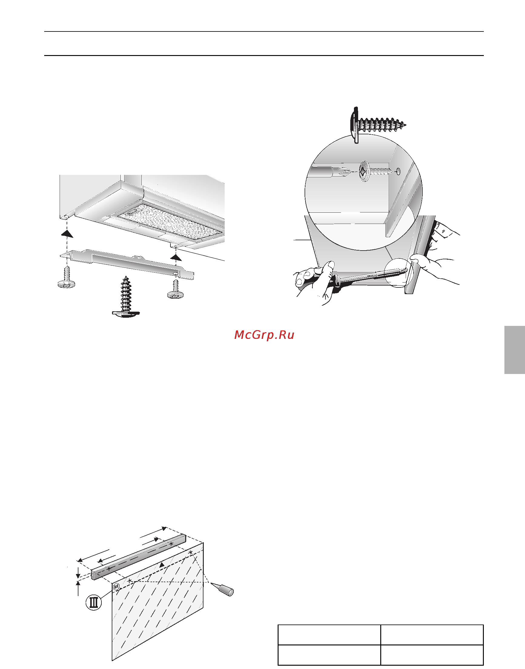 Neff D4644X0 [67/96] Montaggio nel pensile