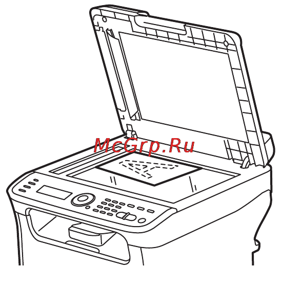 Xerox Phaser 6121MFP/S [133/268] Отправка факса со стекла для документов