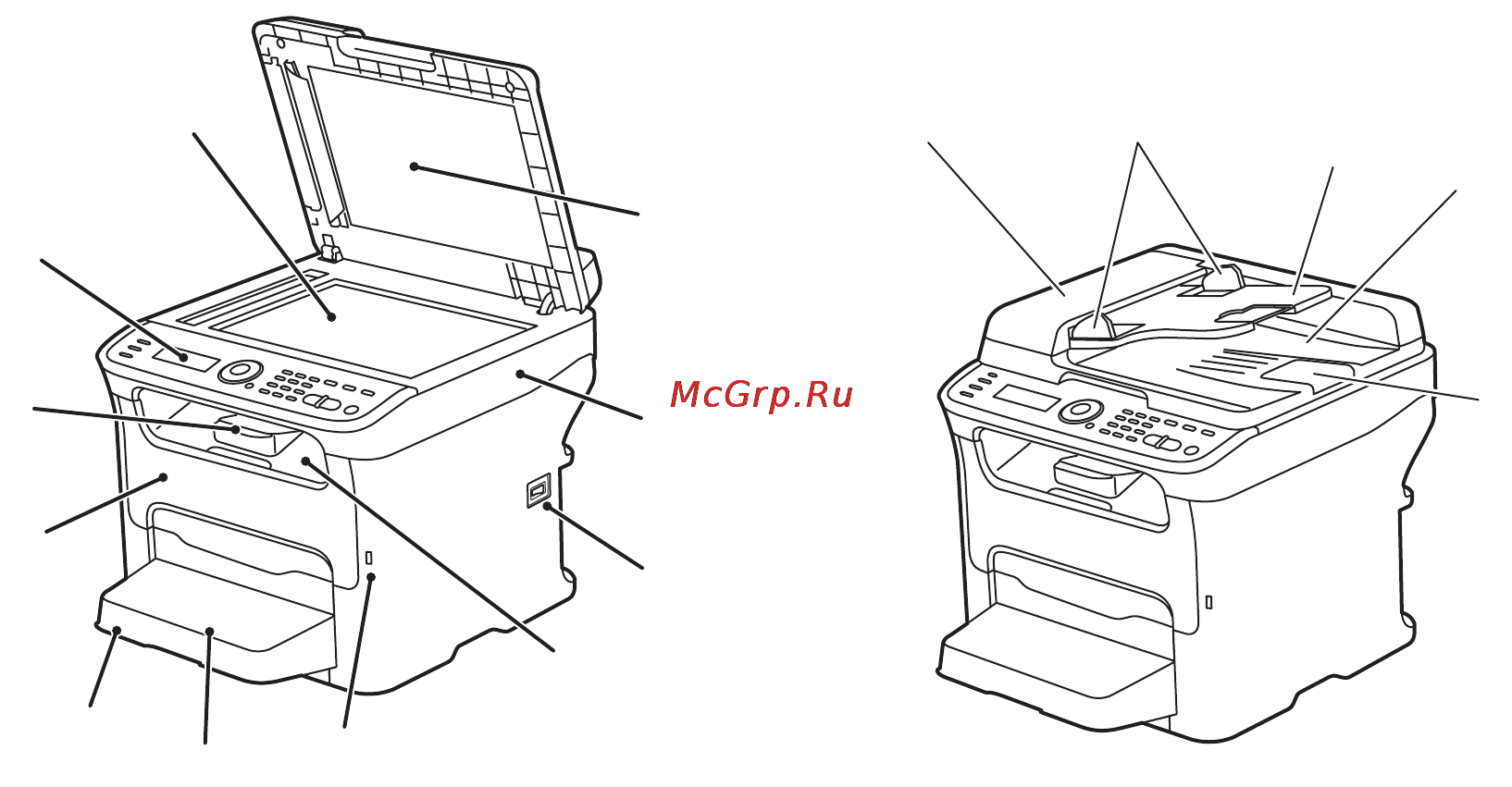 Xerox Phaser 6121MFP/S [19/268] Вид спереди
