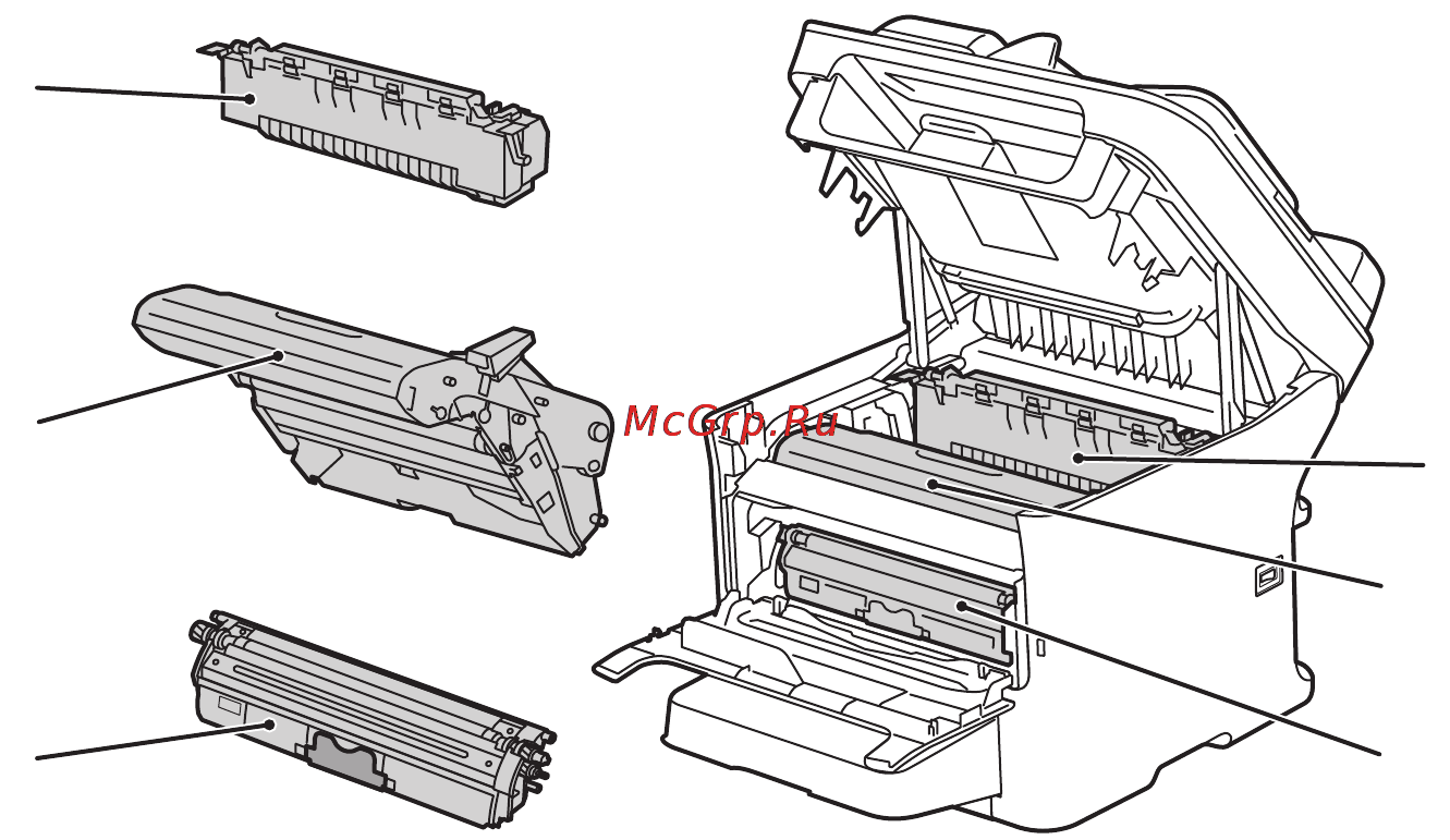 Xerox Phaser 6121MFP/S [22/268] Внутренние компоненты