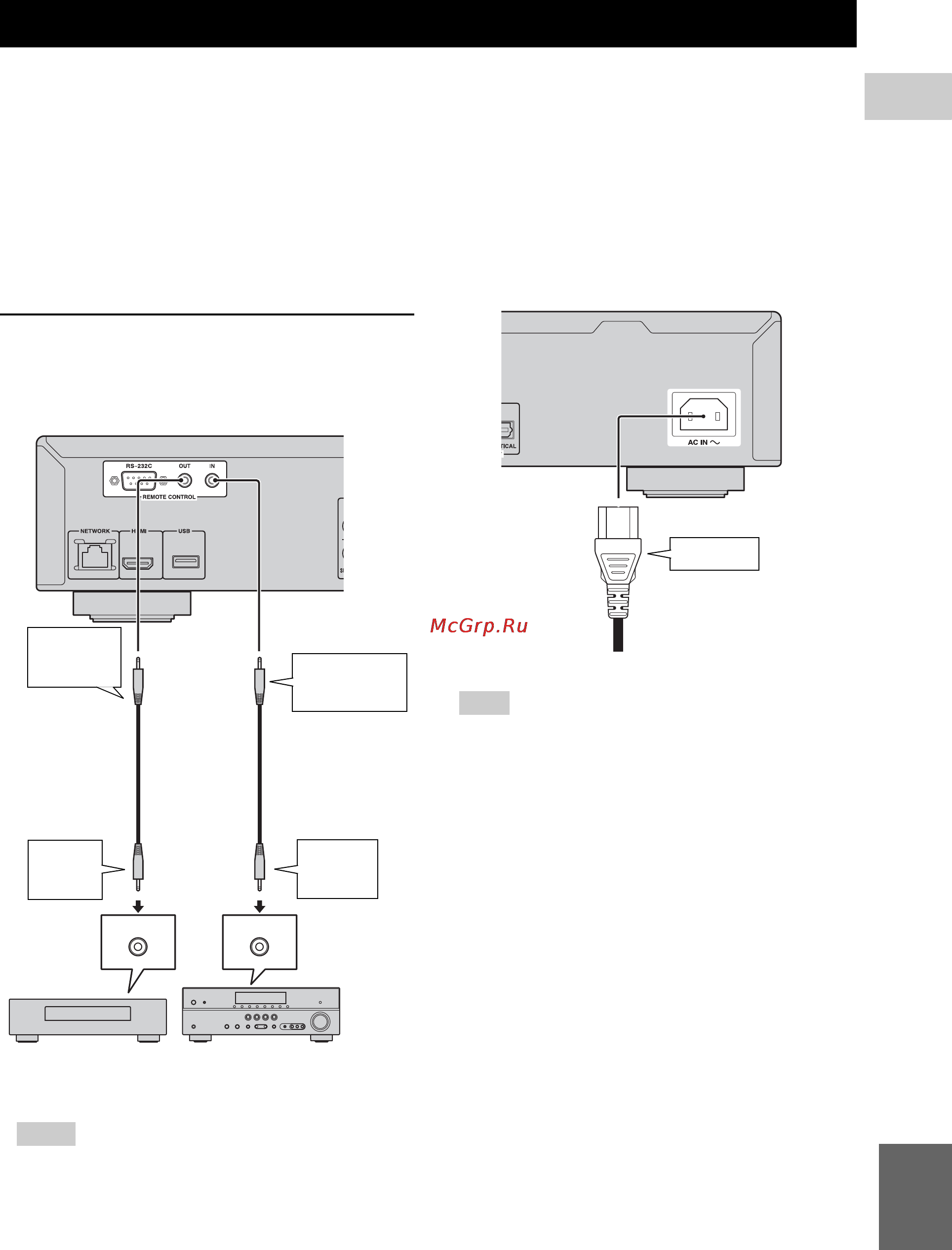 Yamaha BD-S1067 Titan [62/98] Other connections