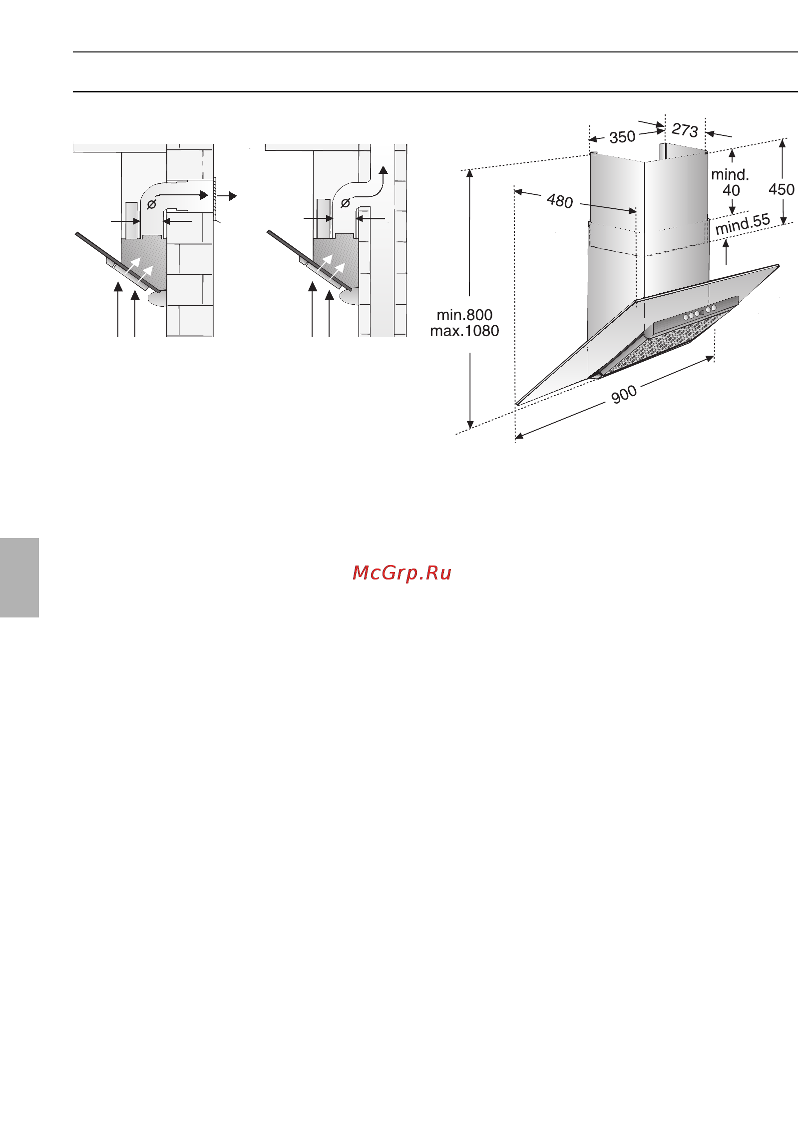 Neff D99W45N1 [64/96] Prima del montaggio