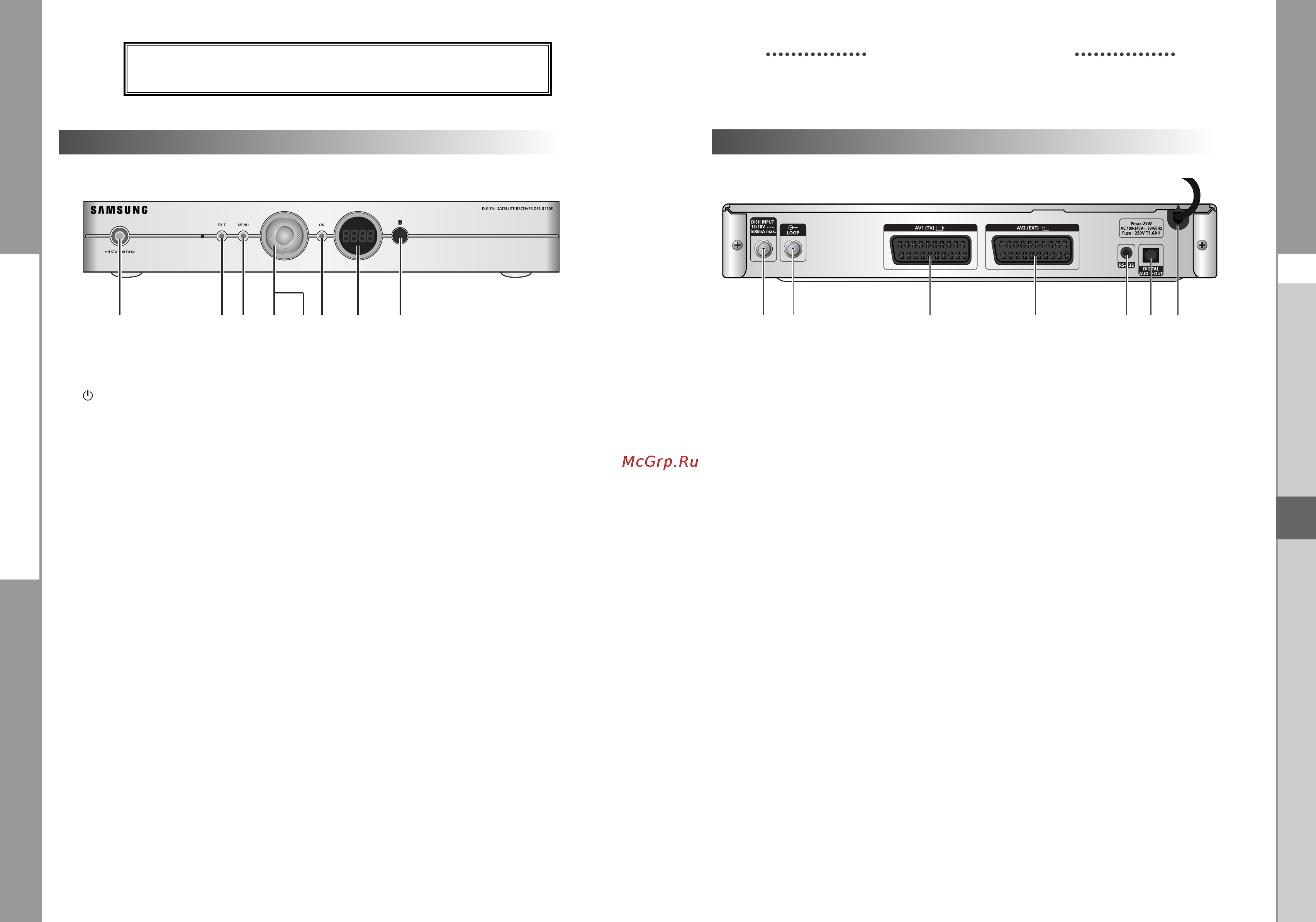 Samsung DSB-B150F [97/110] Описание