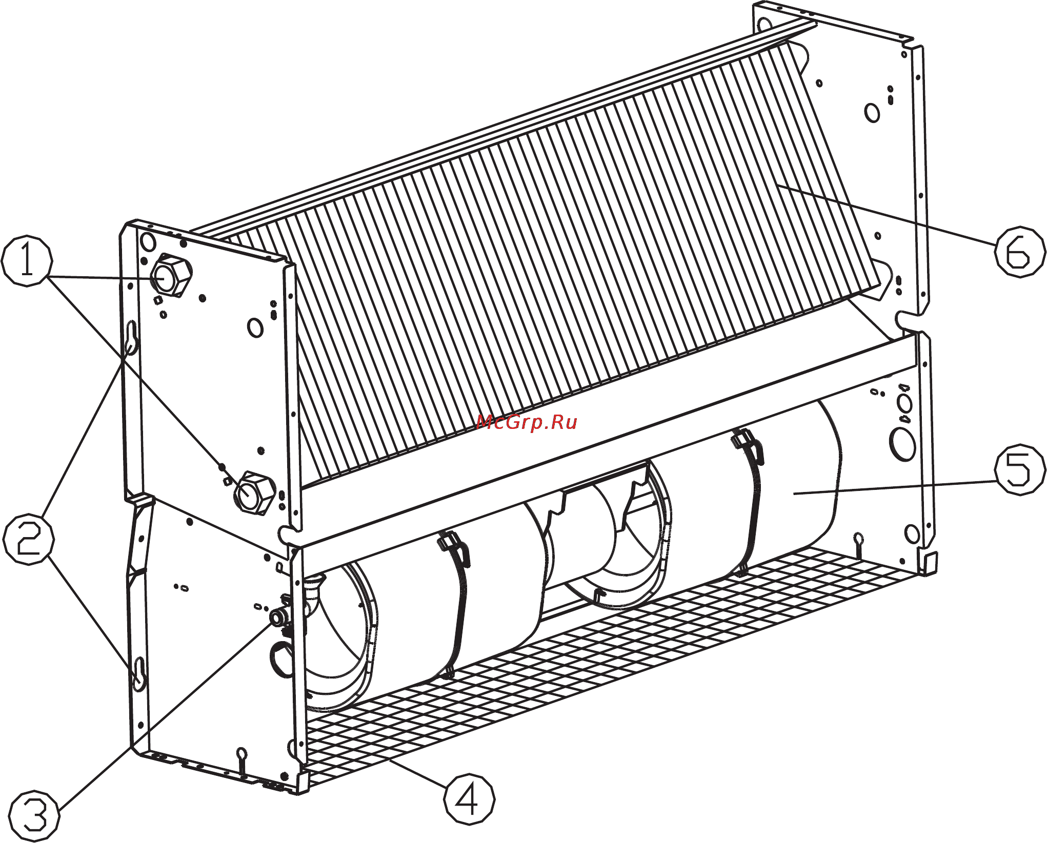 Lessar LSF-250AE22C [6/16] Основные элементы