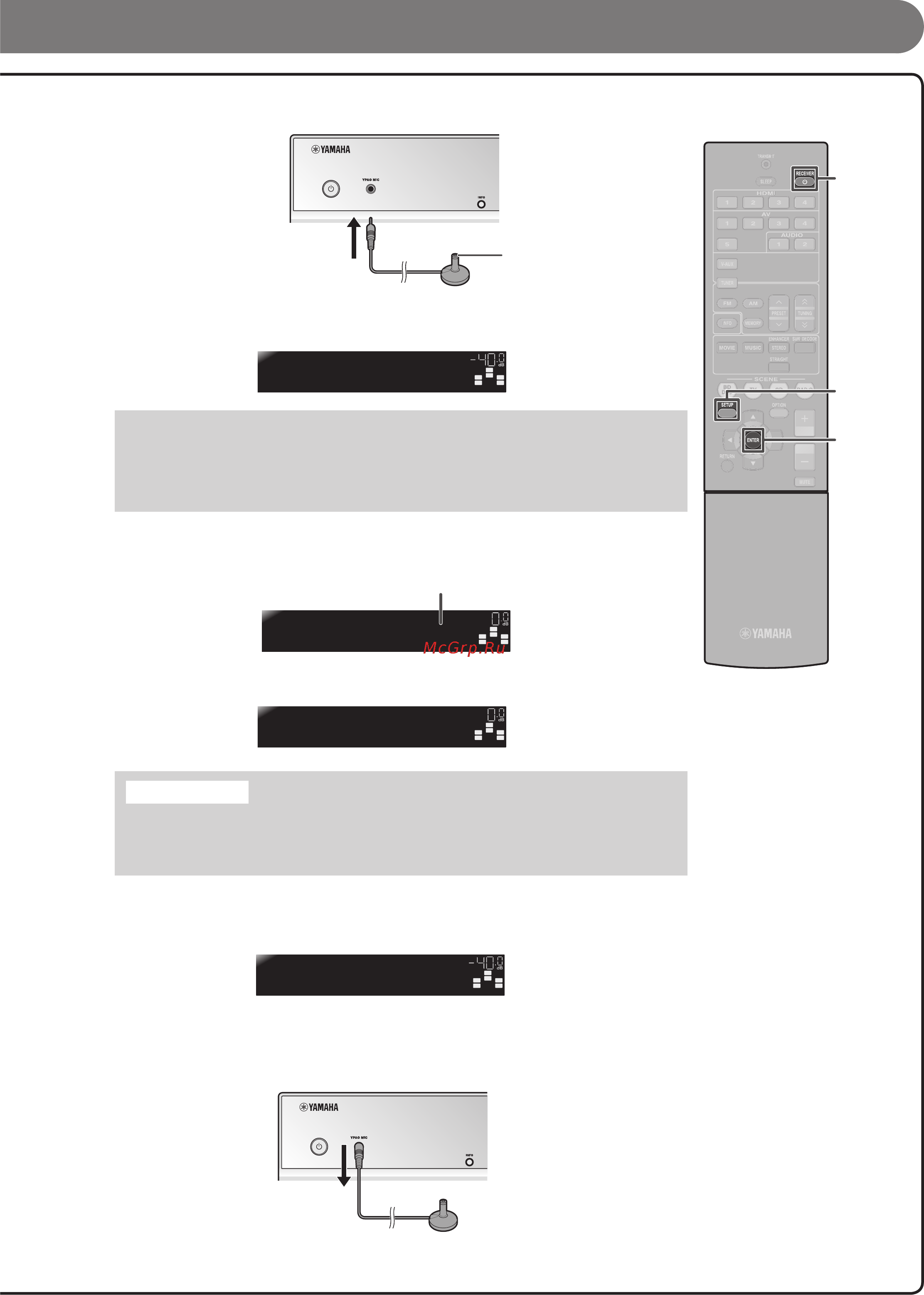 Yamaha YHT-294 Black [78/79] Press setup