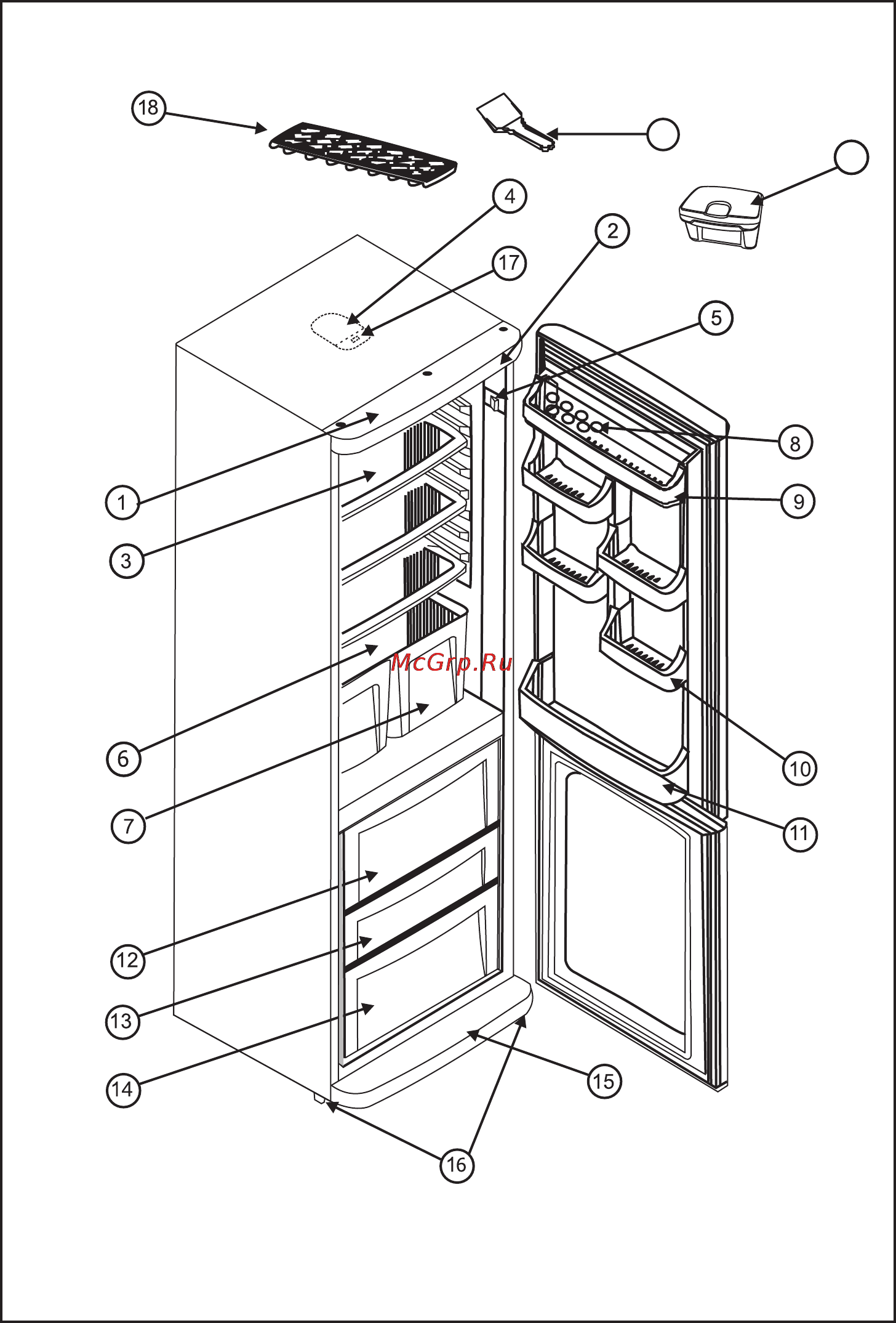Zanussi ZRB 434 WO [13/22] Page 13