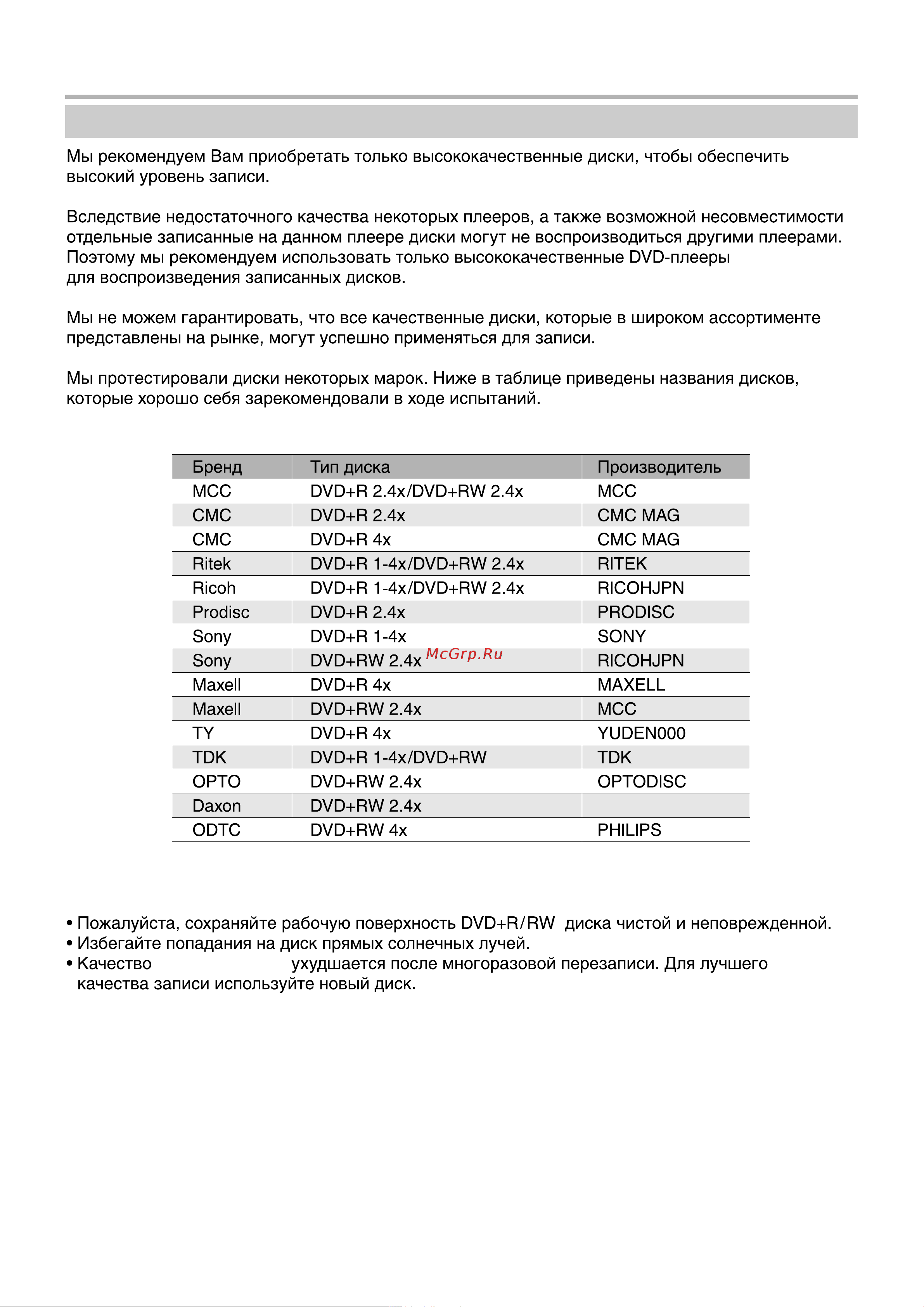 BBK DW9938S [51/55] Прочее