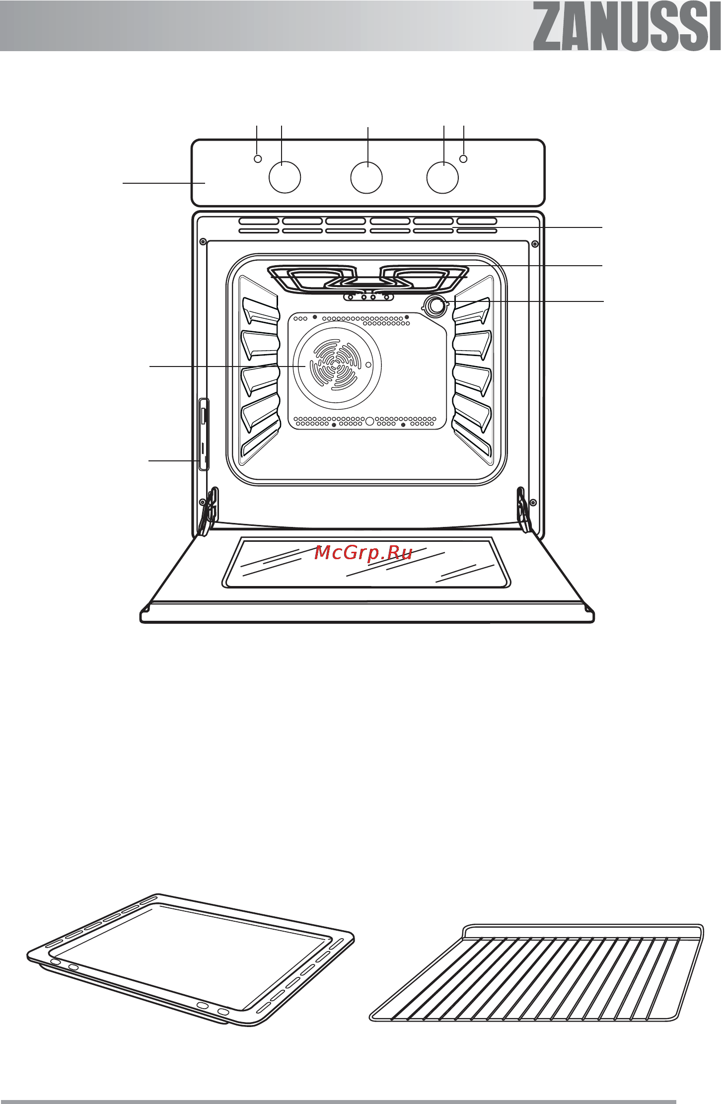 Zanussi ZOB 335 X [27/48] Описание изделия