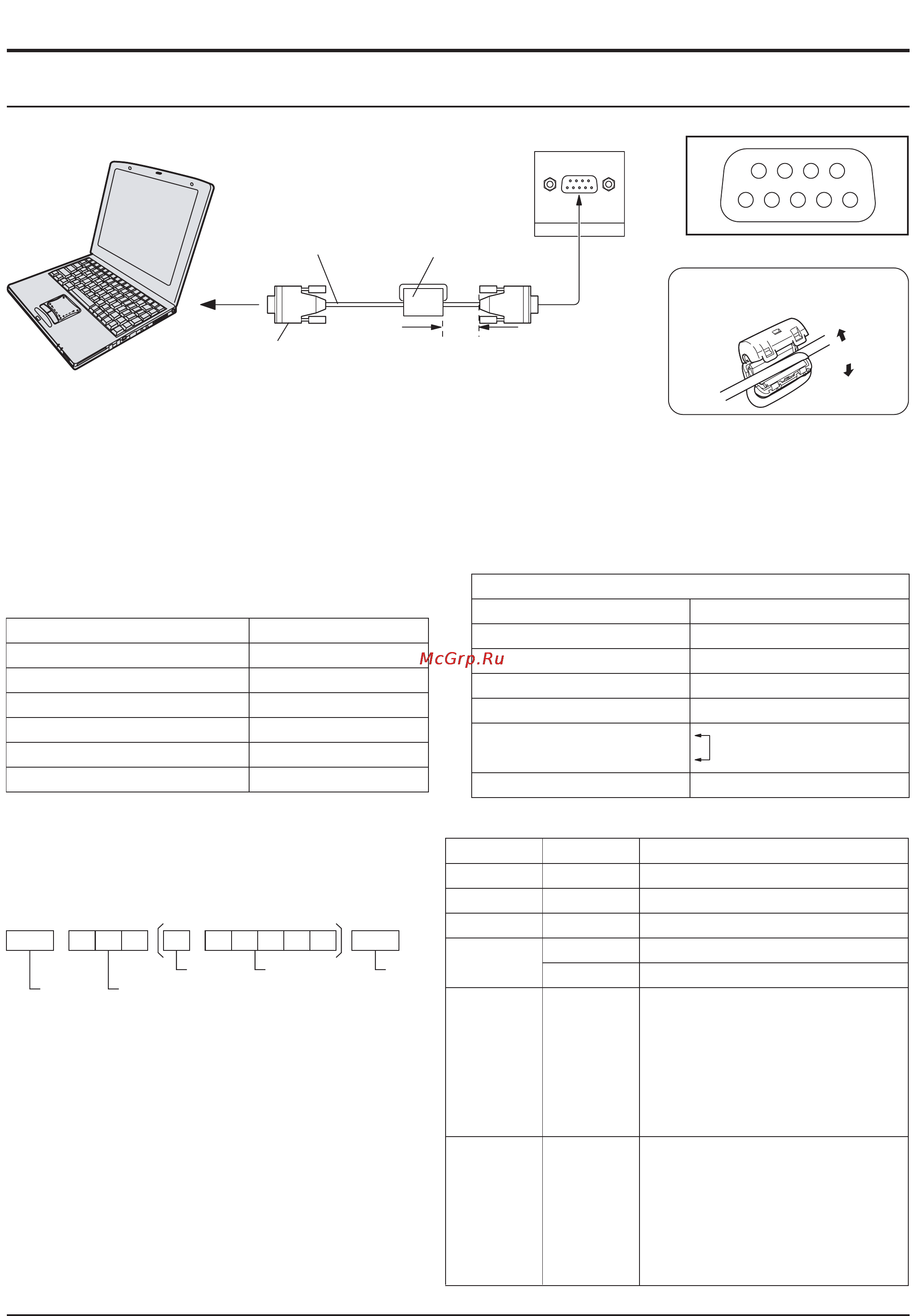 Toshiba 42WP27 [15/40] Как подключить разъем serial