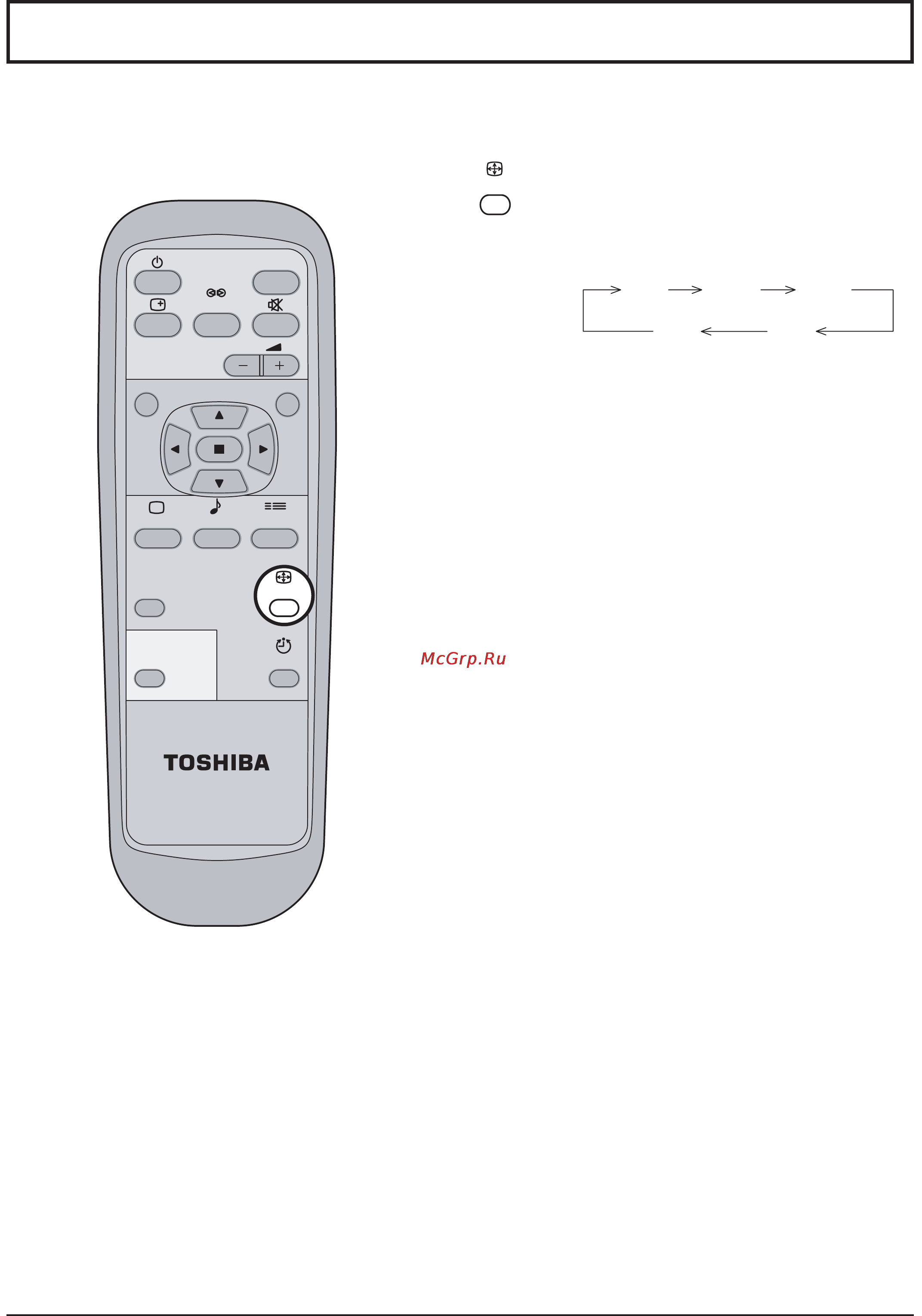 Toshiba 42WP27 [22/40] Регулировка режима aspect формат