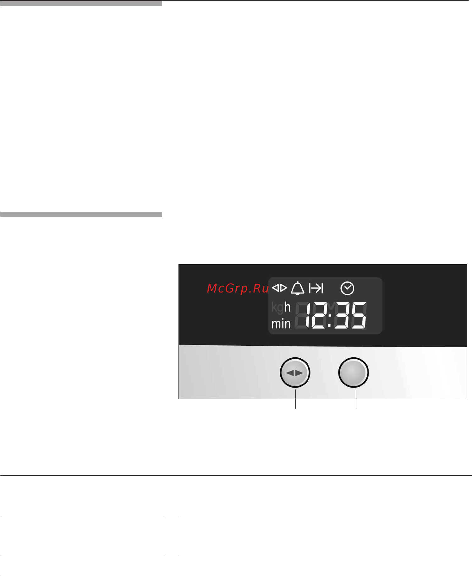 Neff C57W40N0 [28/200] Electronic clock