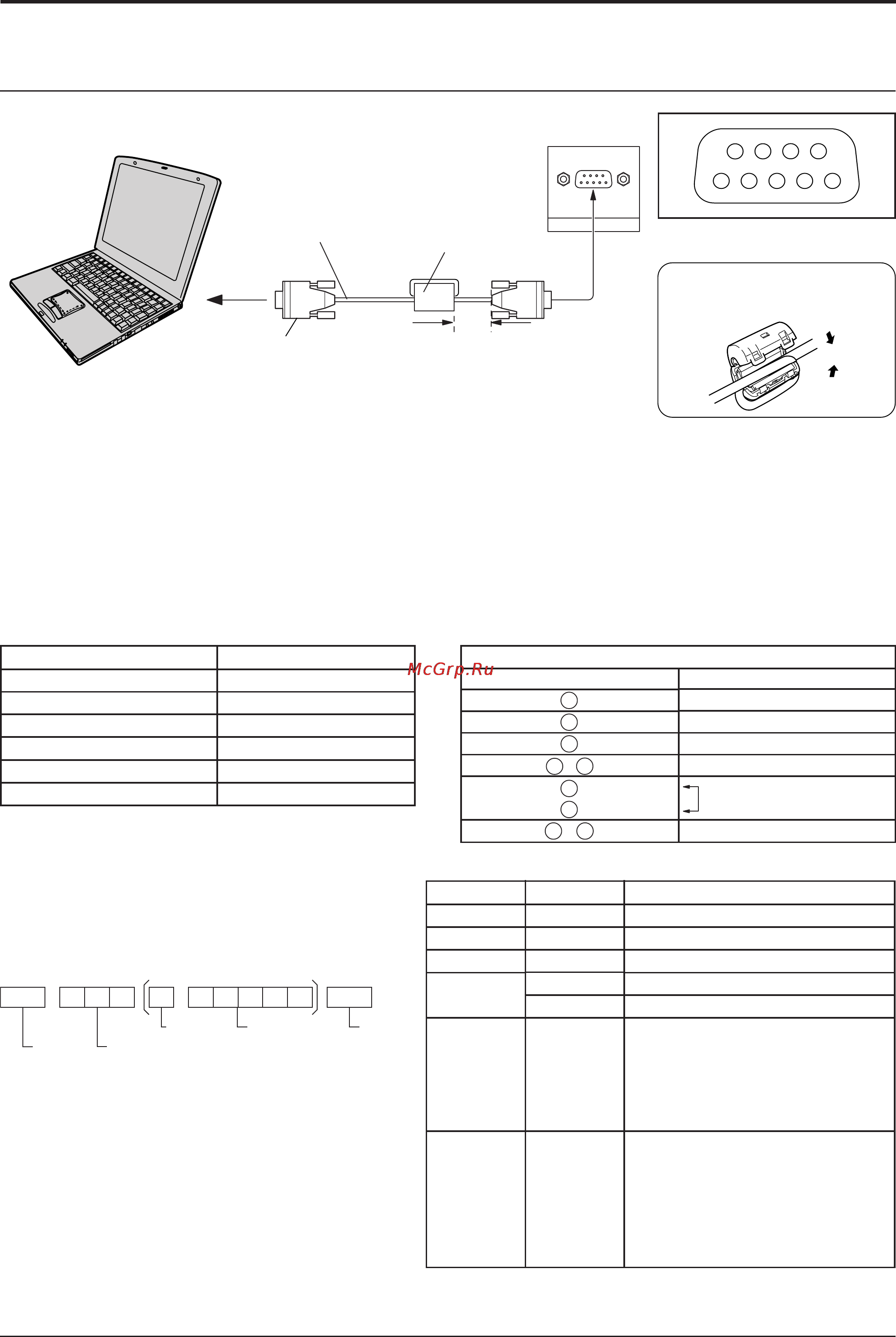 Toshiba 42WP37 [11/40] Èó òóâ ëìâìëâ á âïó serial