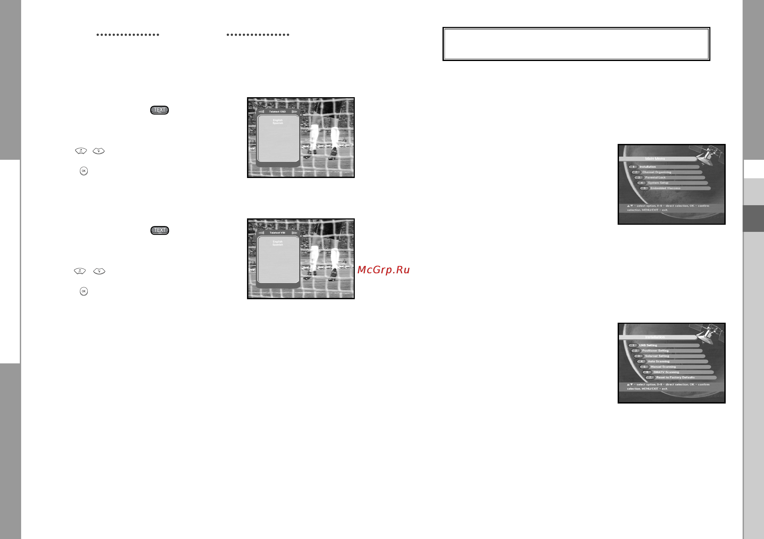 Samsung DSR 9401FTA [29/38] Operating the receiver
