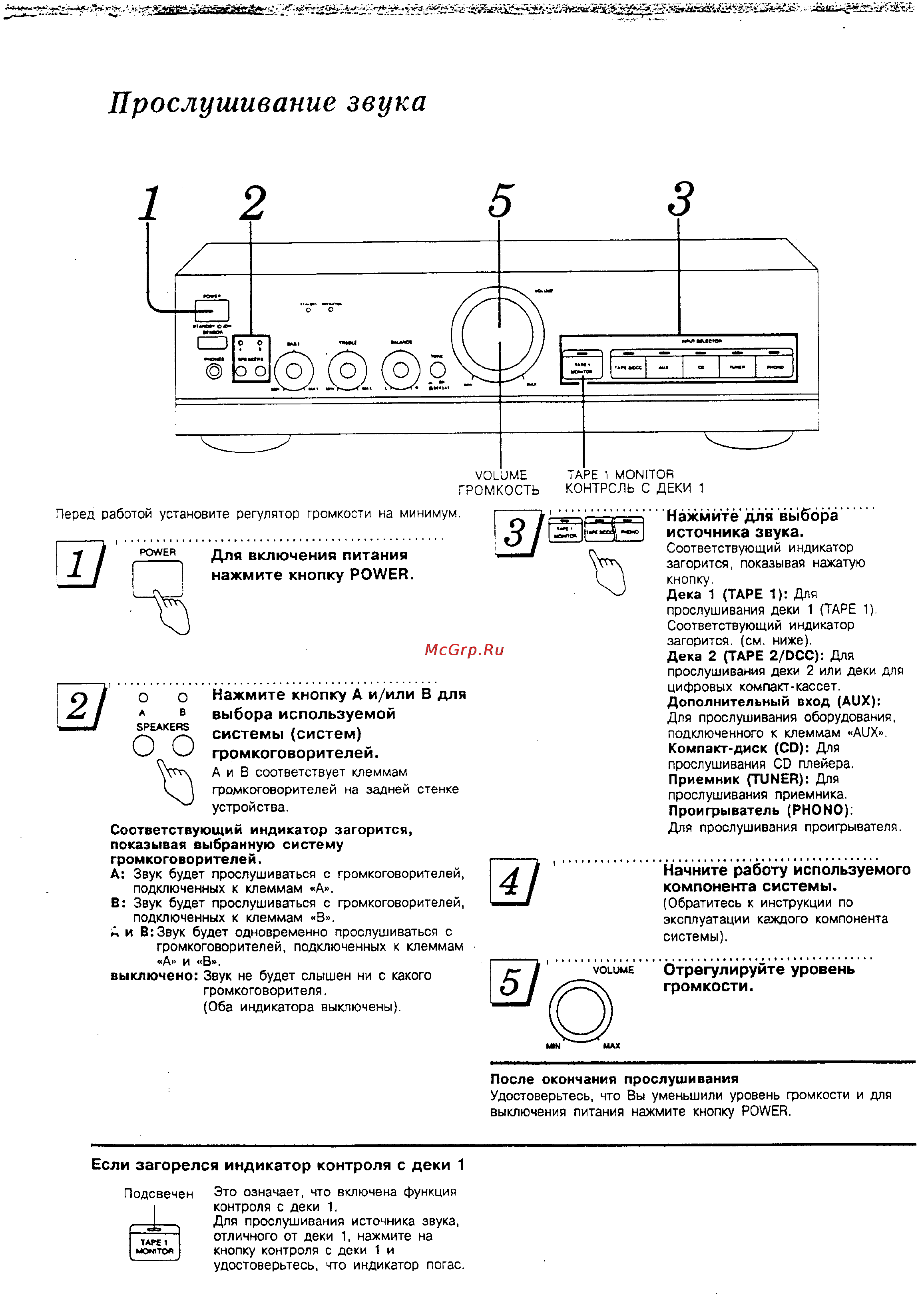 Technics SU-V500 [7/11] А и в