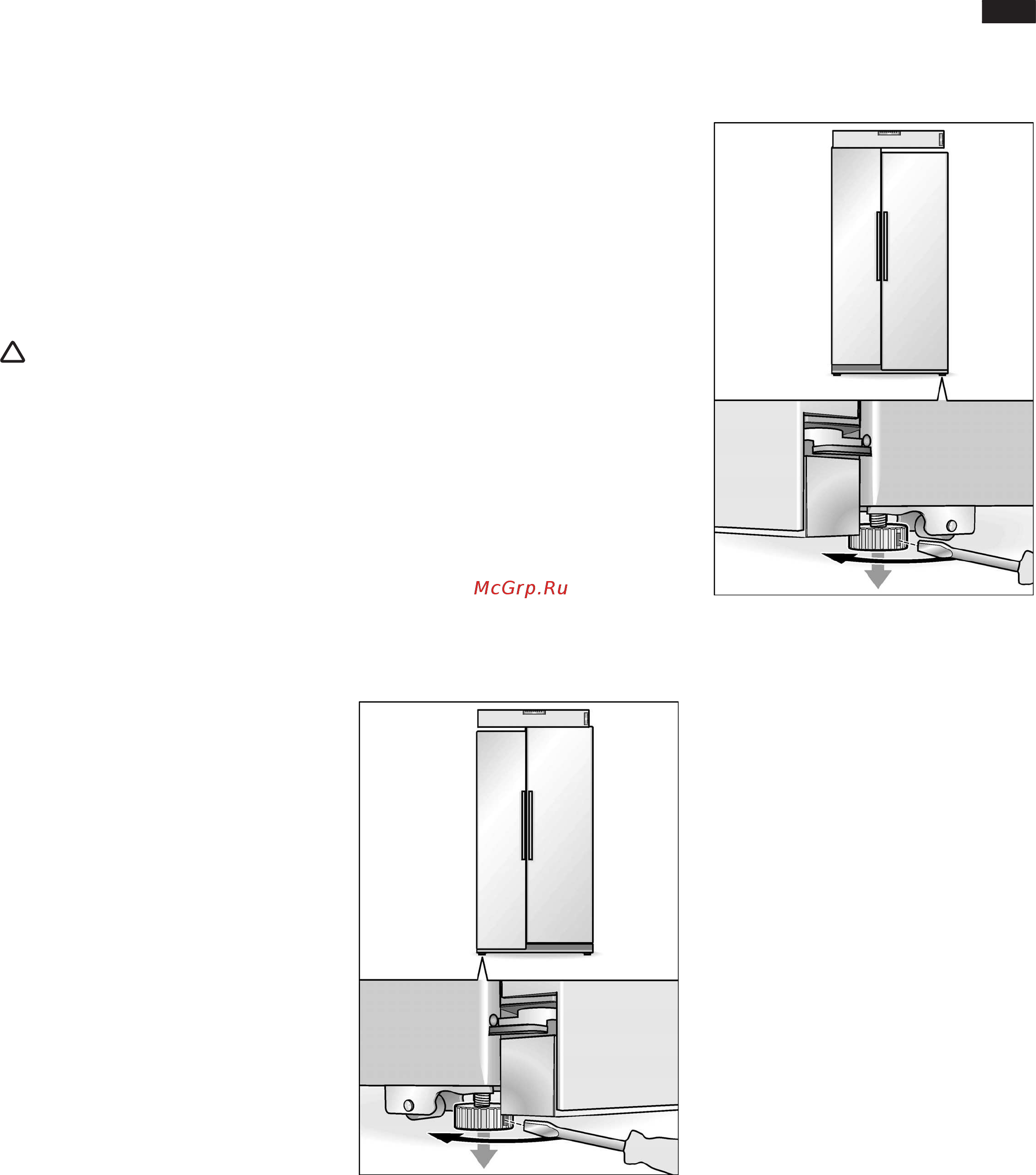 Neff K3990X6 [183/240] Nivelar el aparato