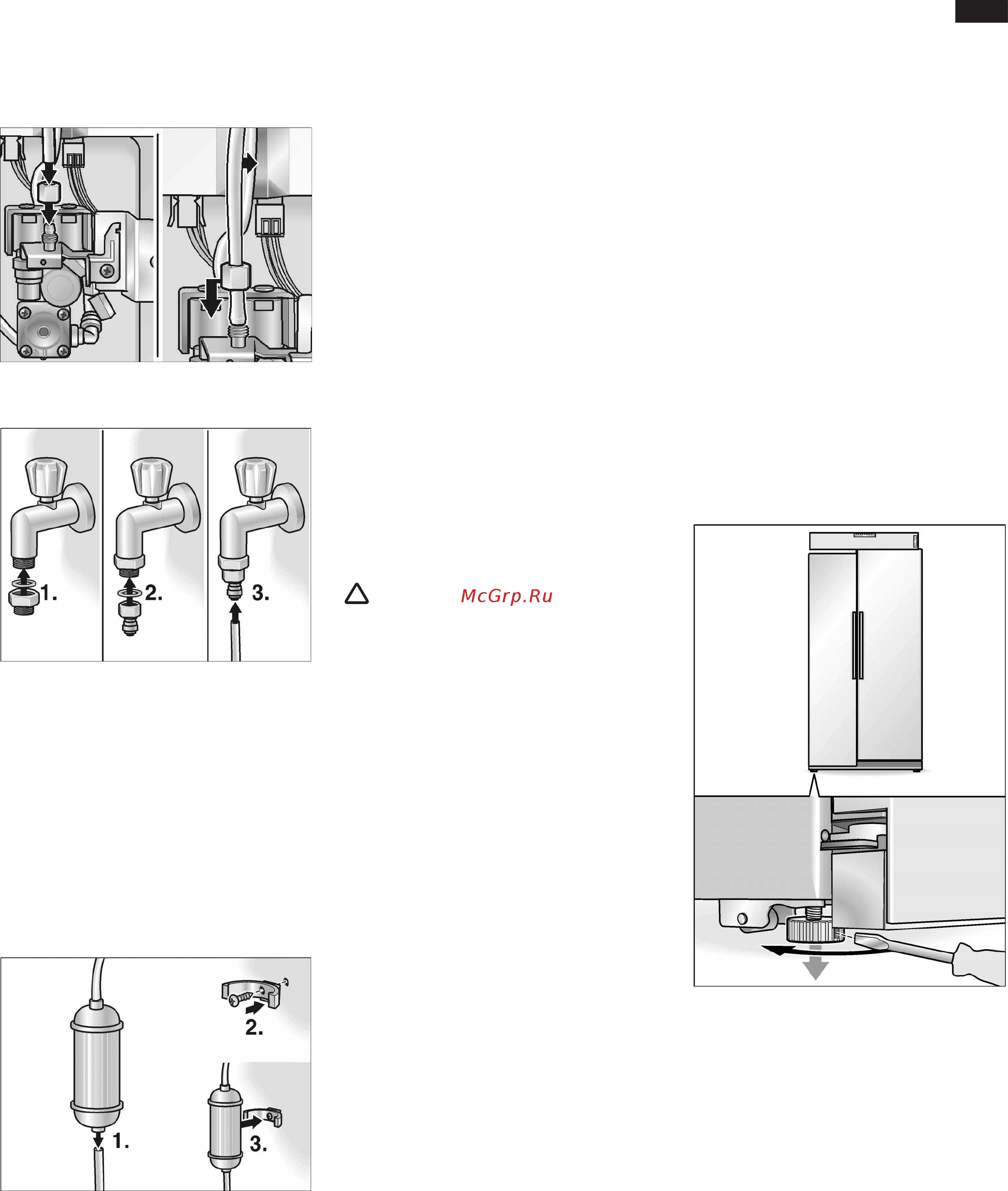 Neff K3990X7RU [201/240] Alinhar o aparelho