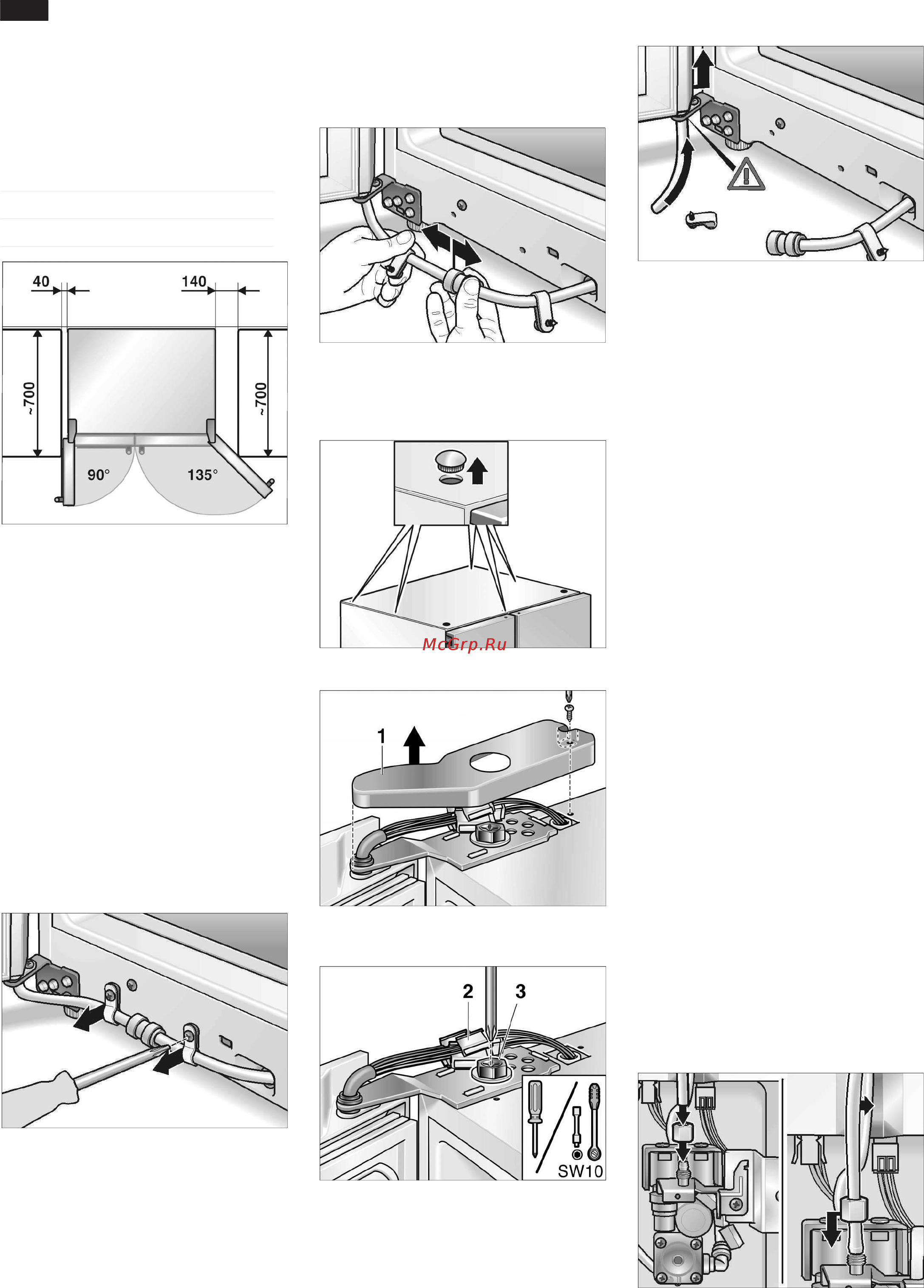 Neff K3990X6 [36/240] Connecting the appliance to the water supply