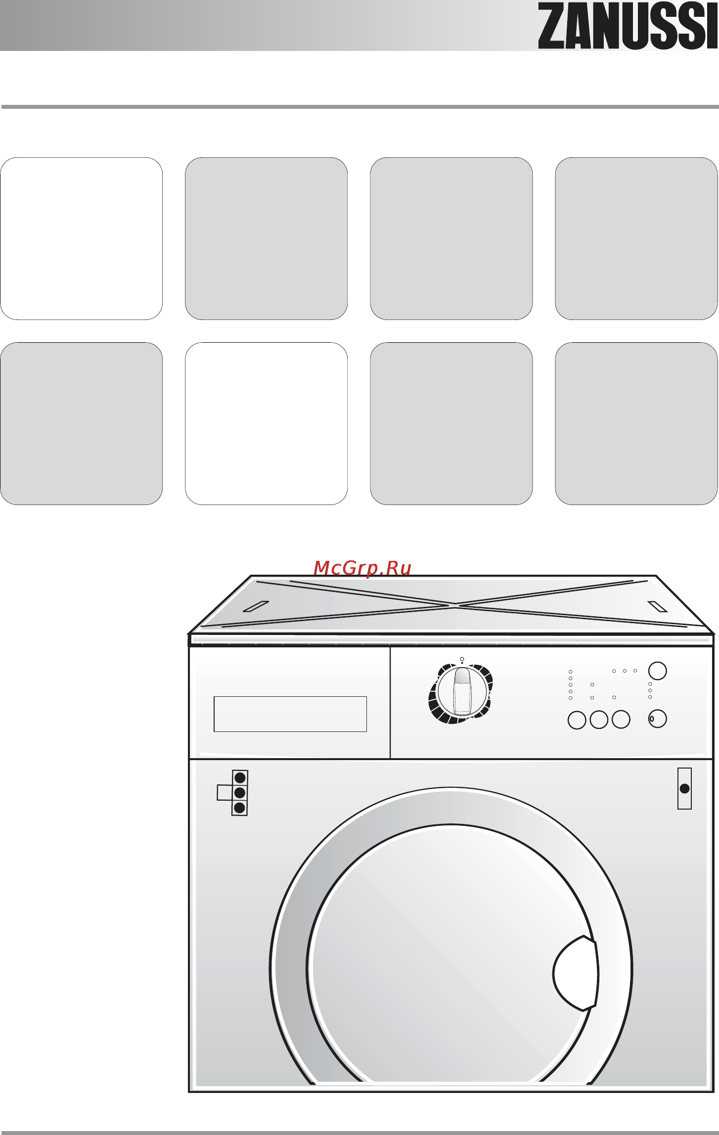 Zanussi ZWI 1125 Инструкция по эксплуатации онлайн